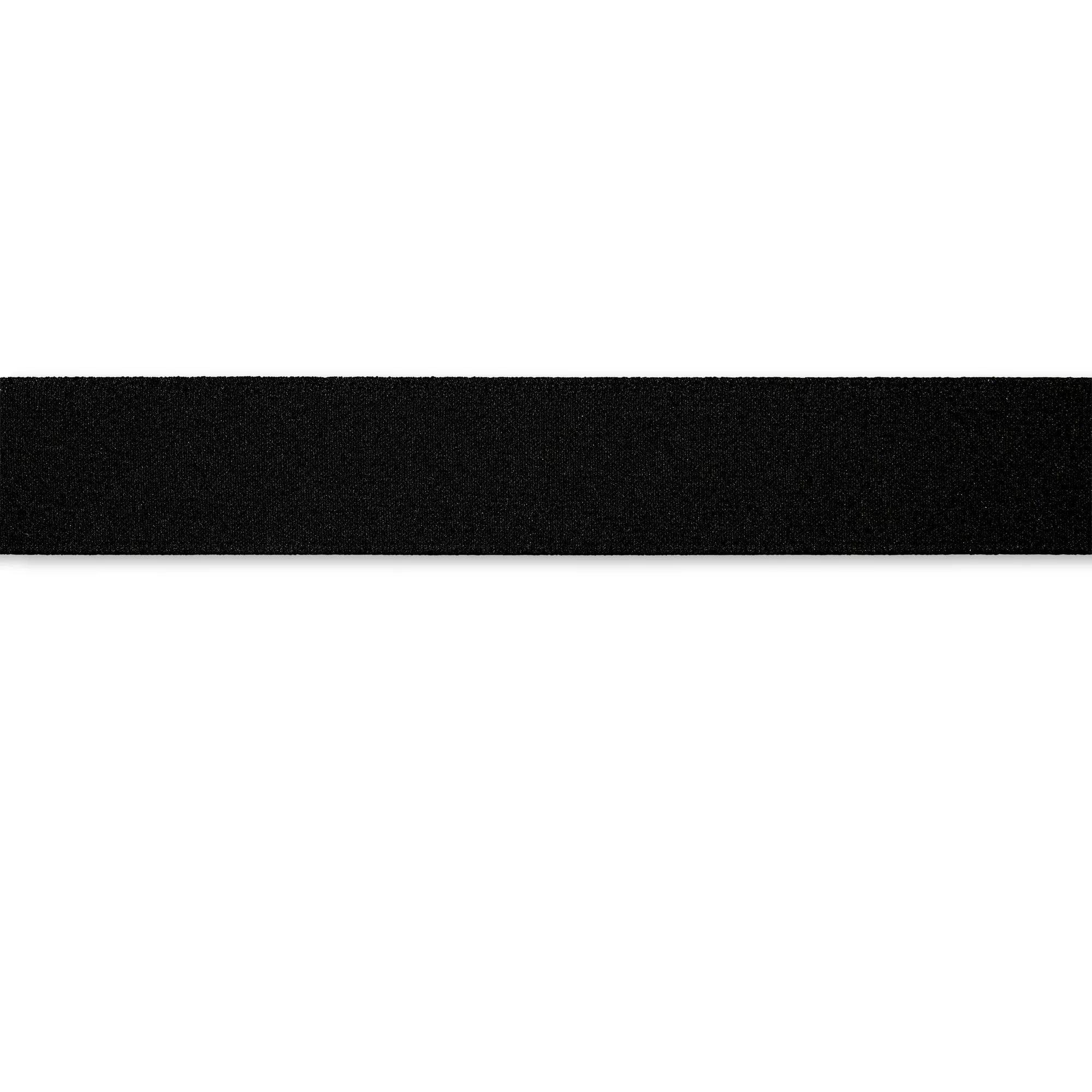 Nastro elastico soffice, 35mm, nero, 50m