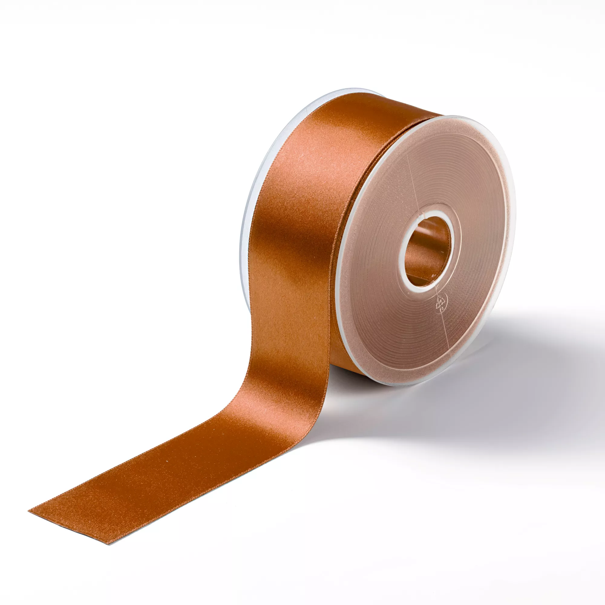 Satinband, 38mm, karamell