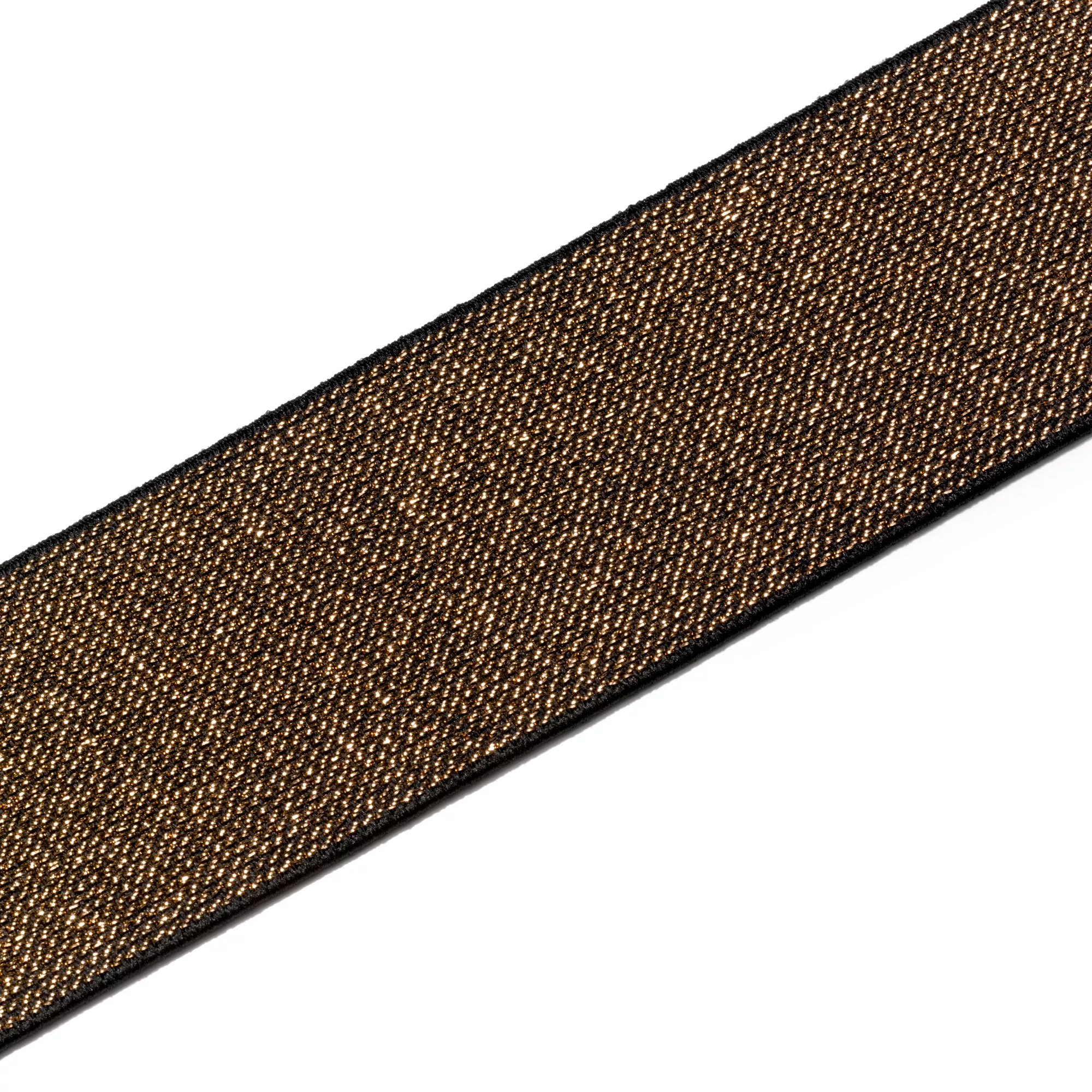 Color Elastic, 50mm black/gold