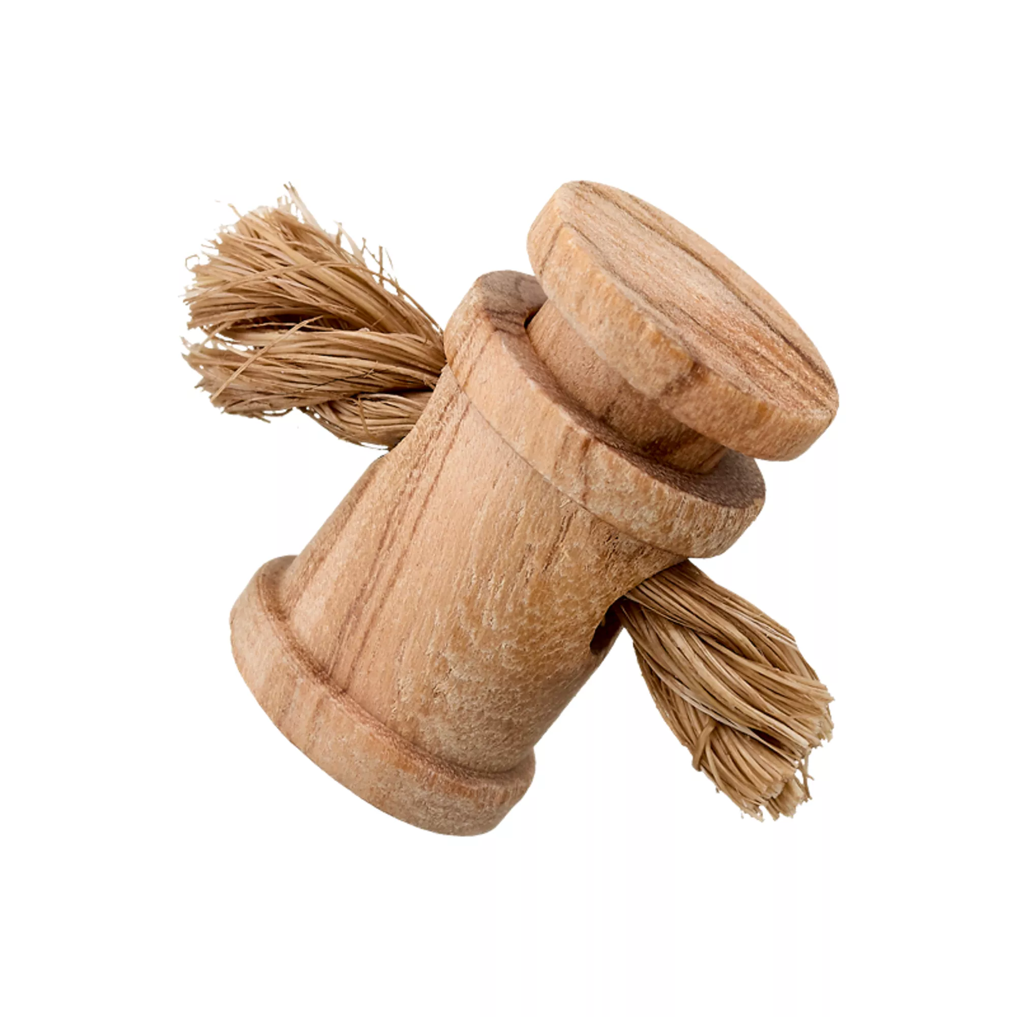 Bois Embouts de cordon/passage 5mm