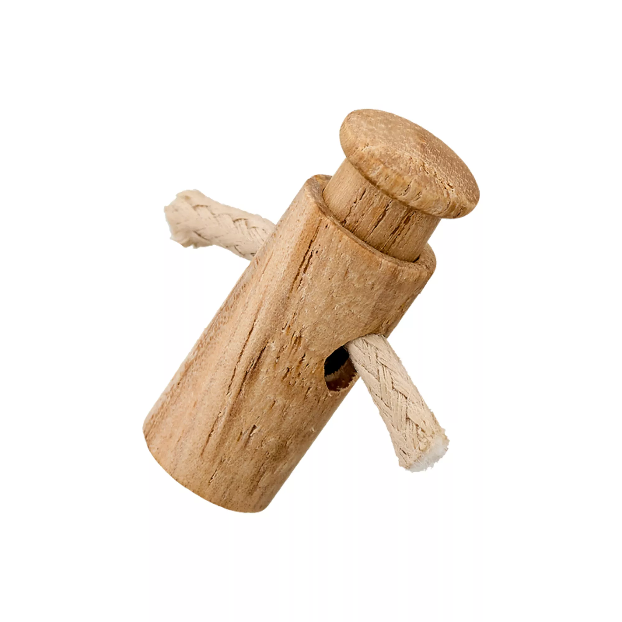 Bois Embouts de cordon/passage 4mm