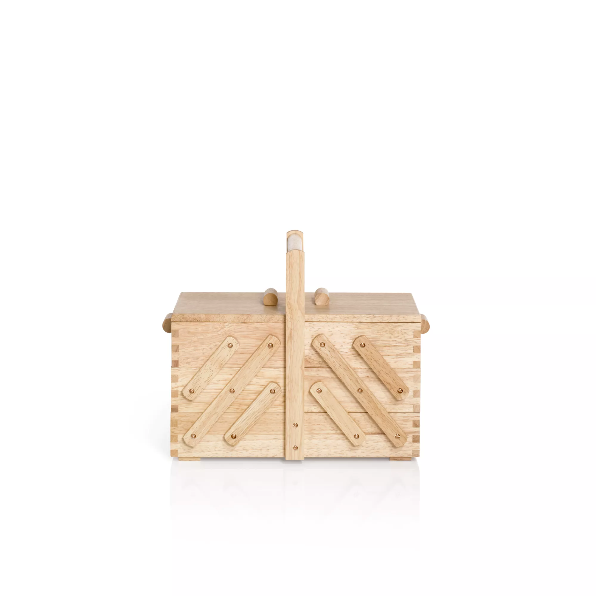 Sewing box in light wood, M