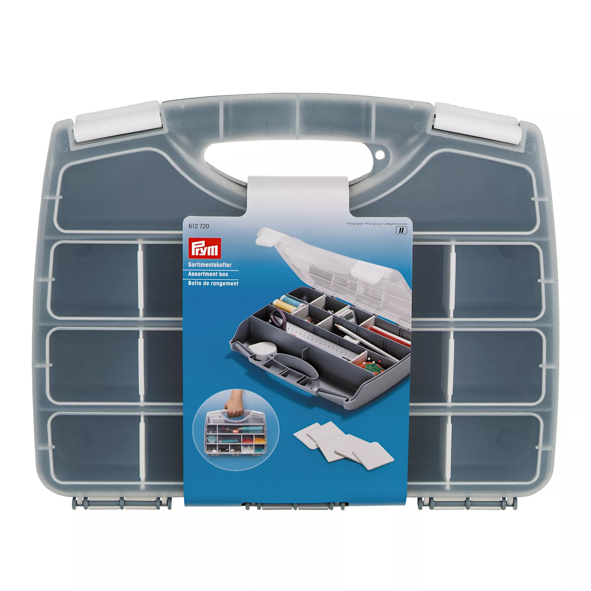 Assortment case, without contents
