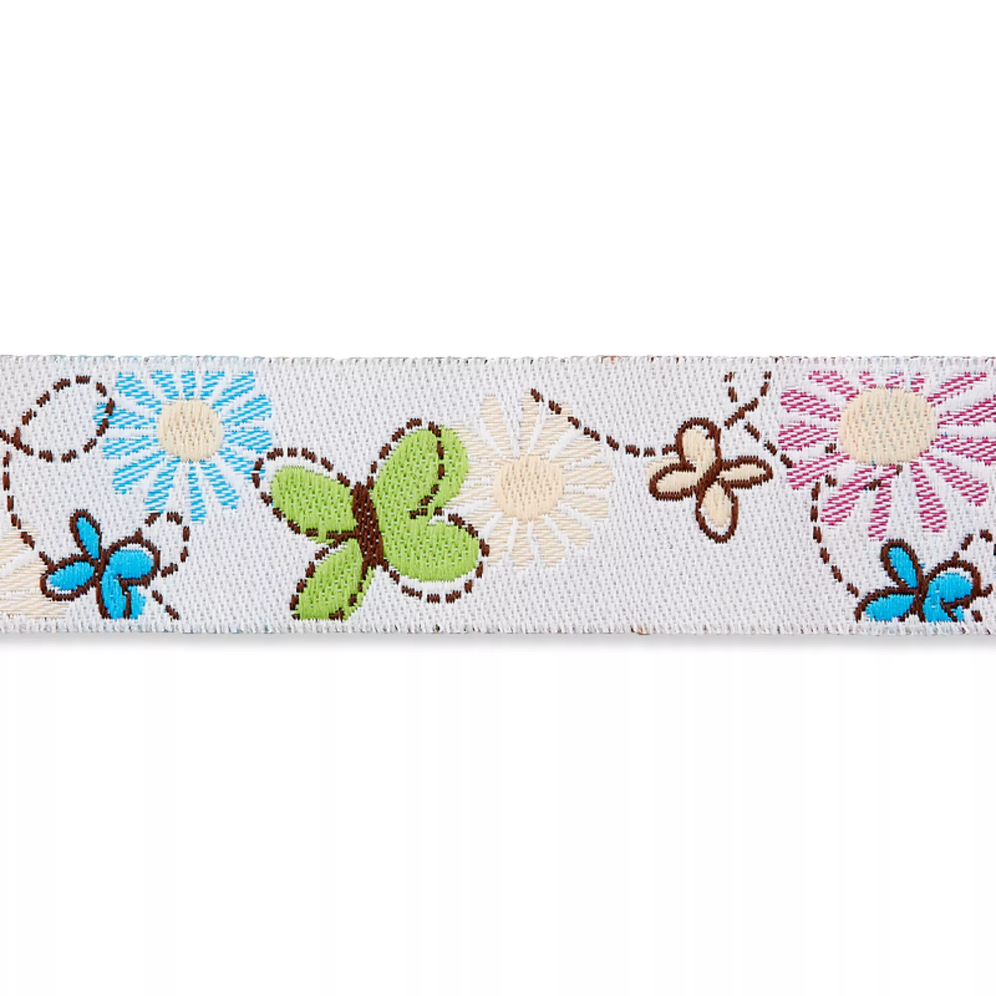 Jacquard braid butterfly