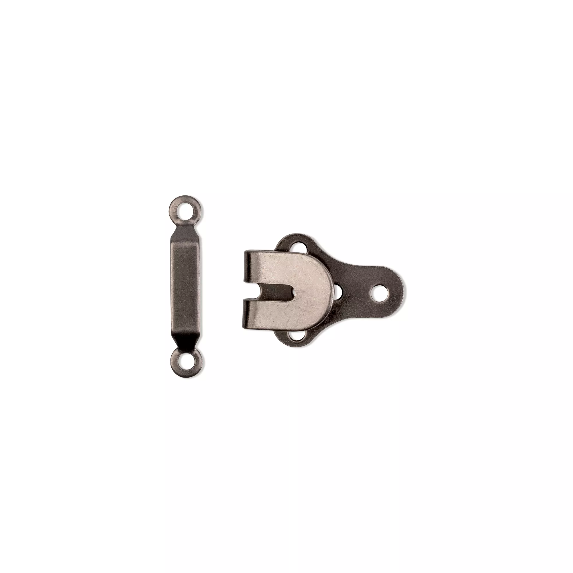 Trouser hooks and bars, 12mm, black