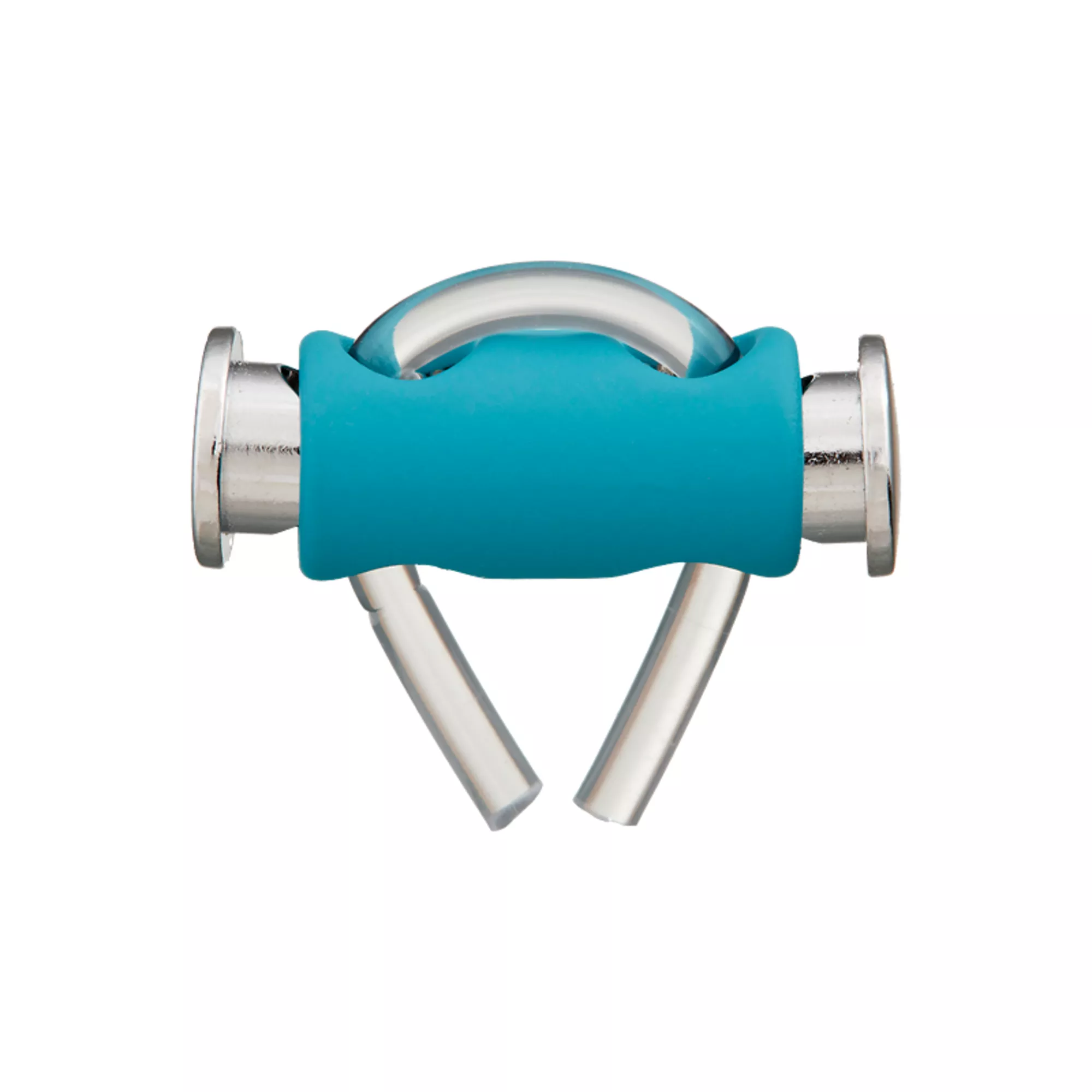 Bloccacordoncini/cunicolo 4mm, 2 fori