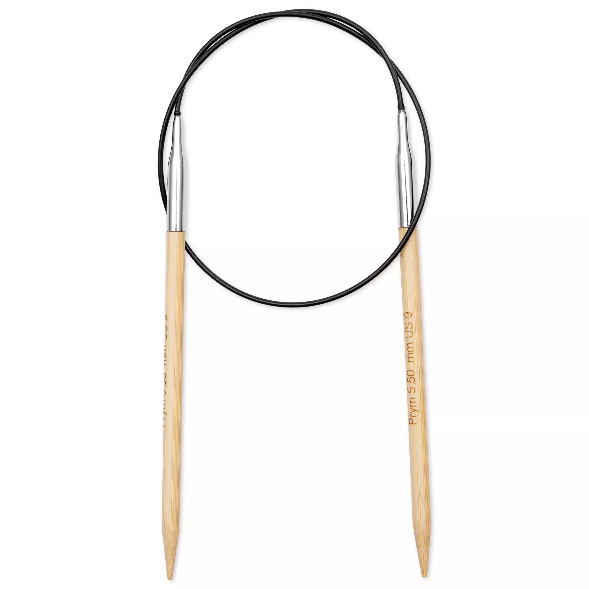 Aiguille à tricoter circulaire Bambou Prym 1530, 60cm, 5,50mm