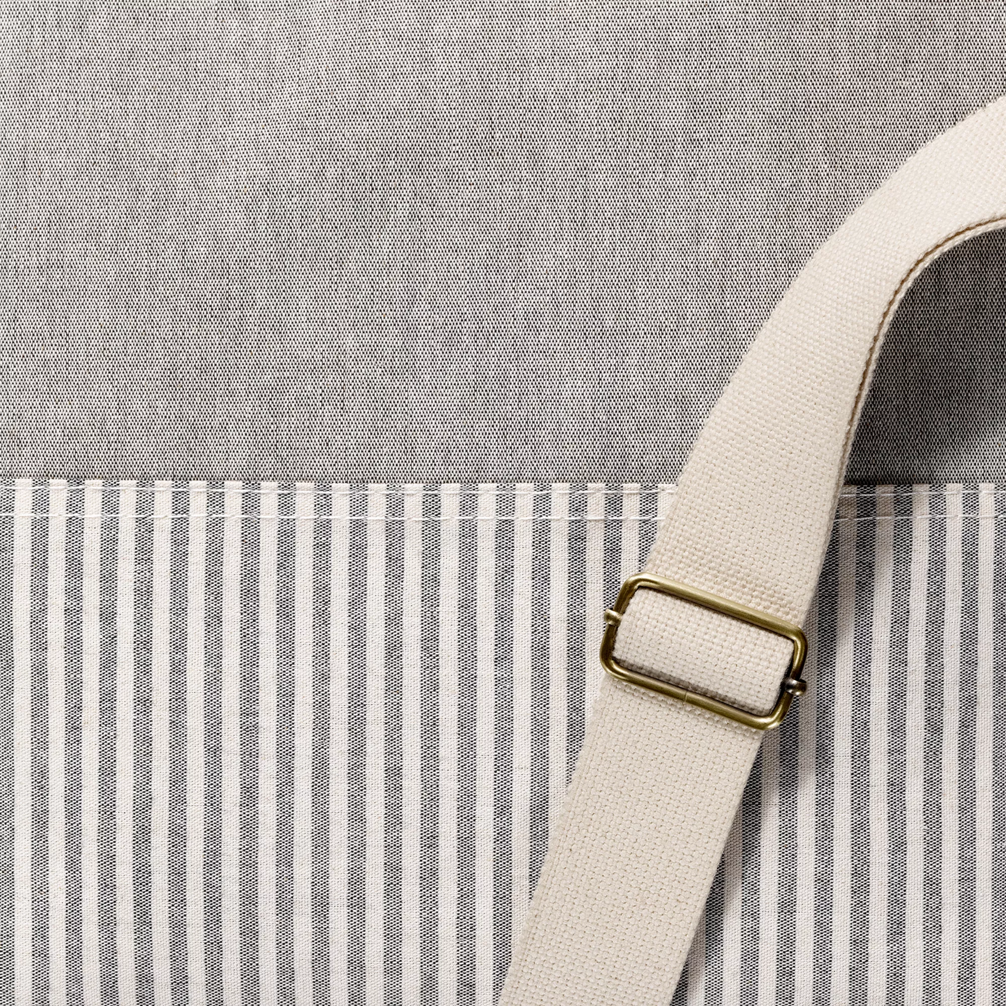 Store & Travel bag, canvas & bamboo M in grey