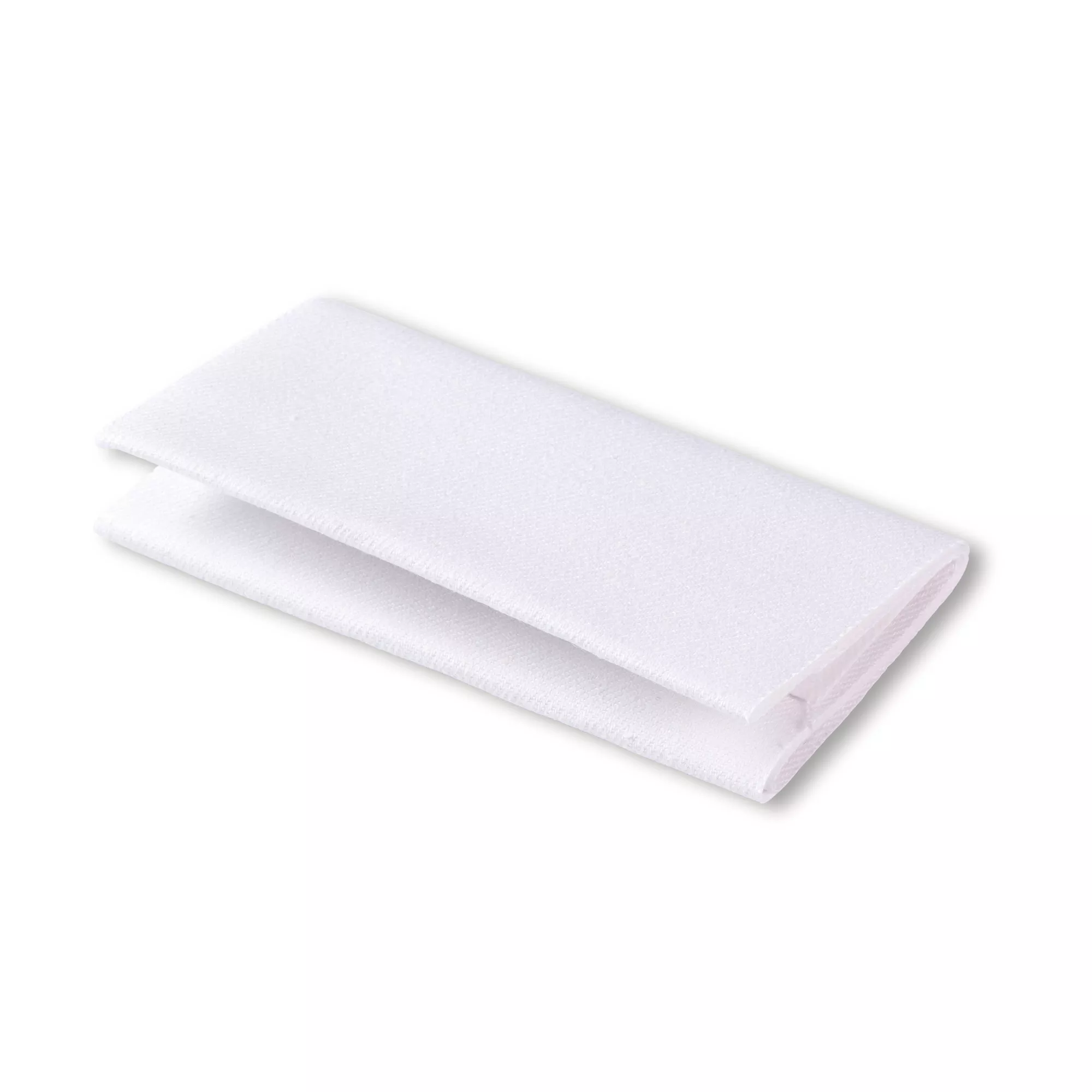 Repair sheet twill, iron-on, 12 x 45cm, white
