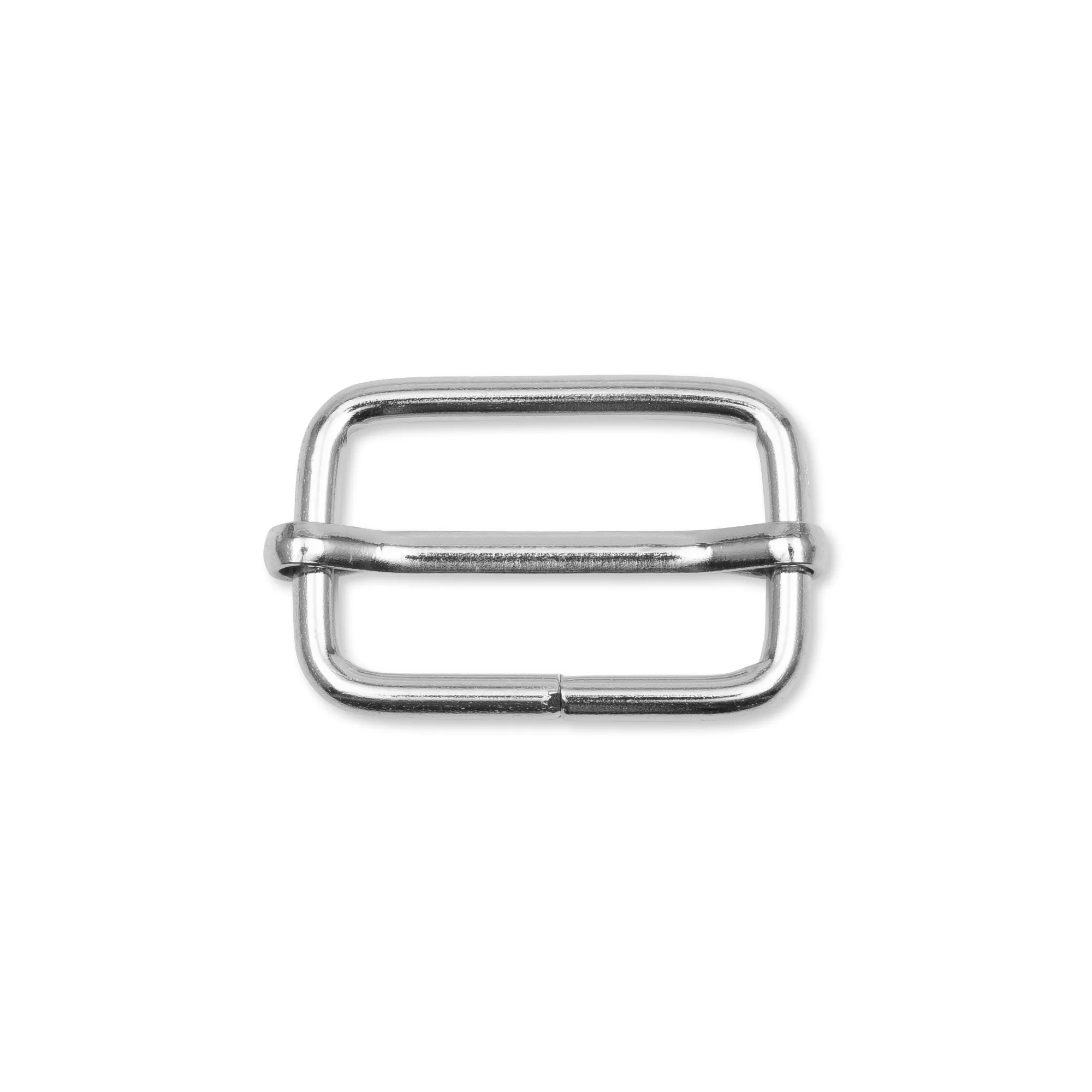 Adjusting buckle, 25mm, silver-coloured