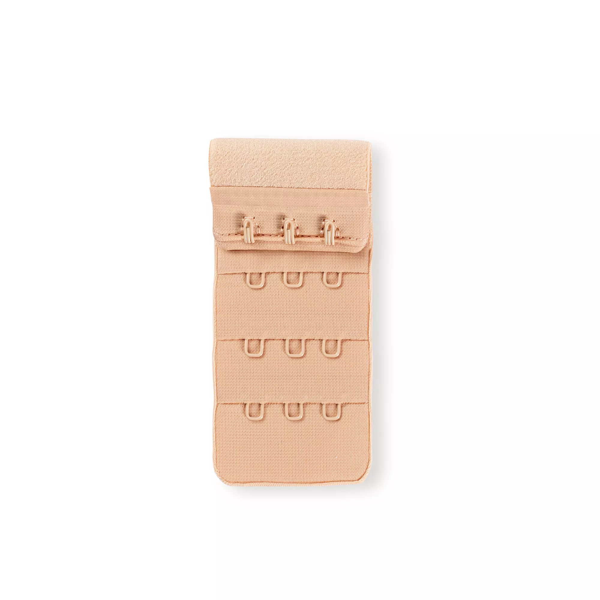Bra extender, 3x3 hook, 40mm, skin-colour