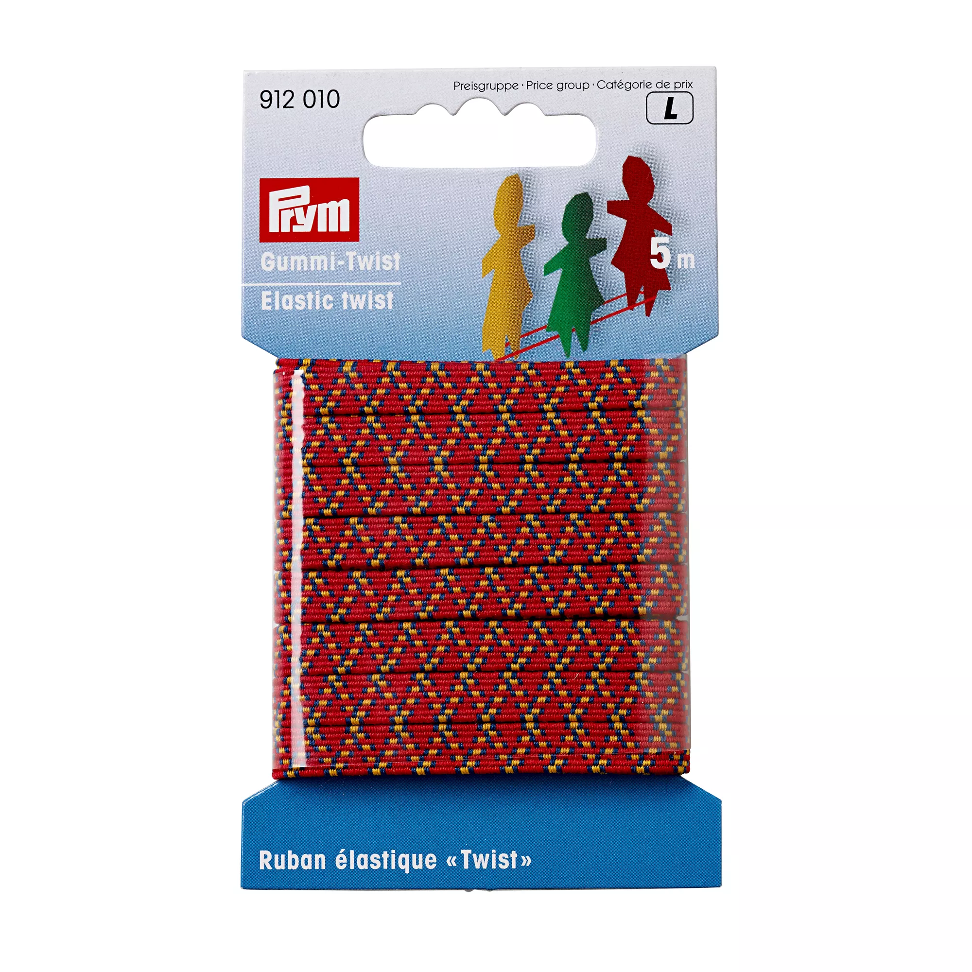Nastro elastico ‘Twist’, 6,5mm, colorato