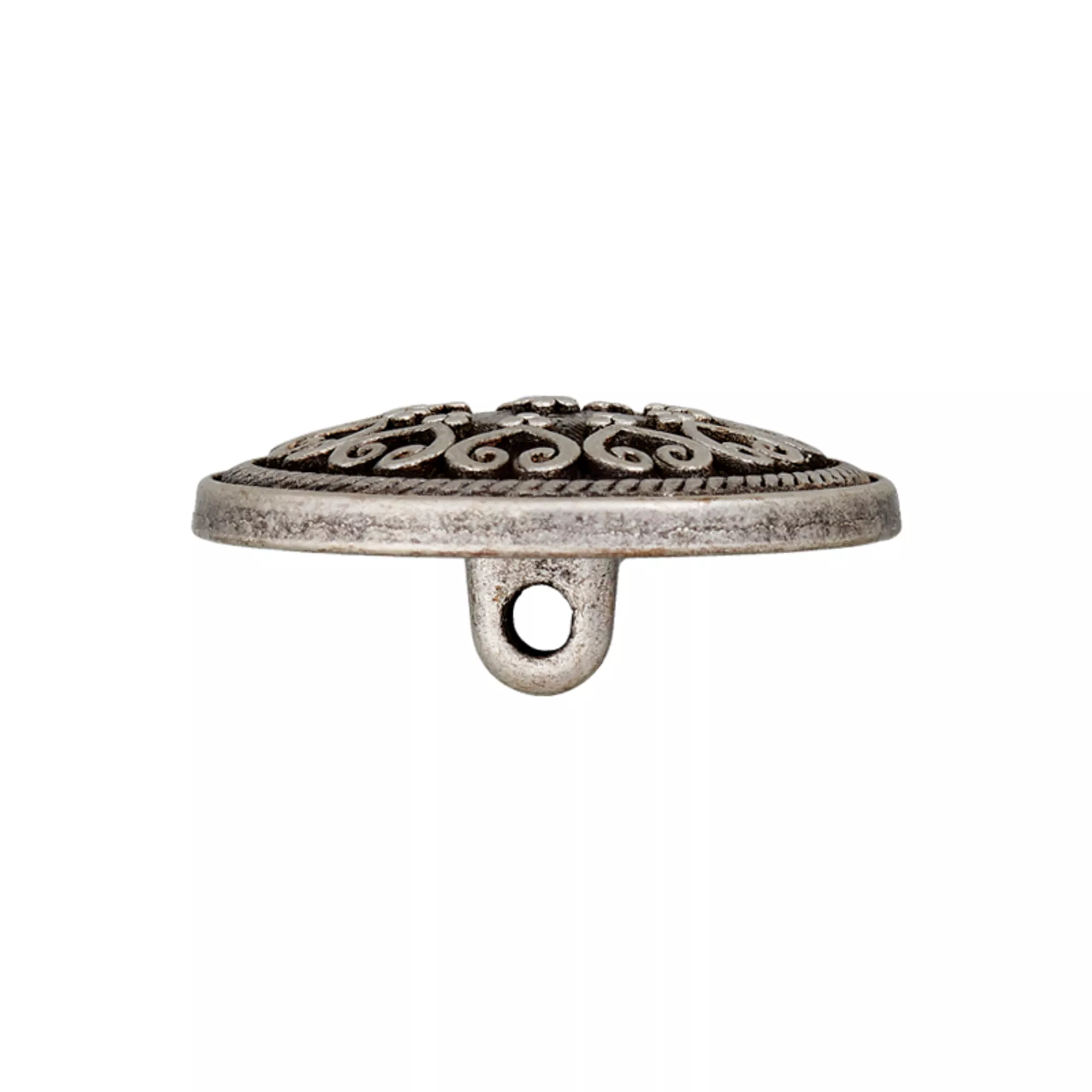 Metal button shank