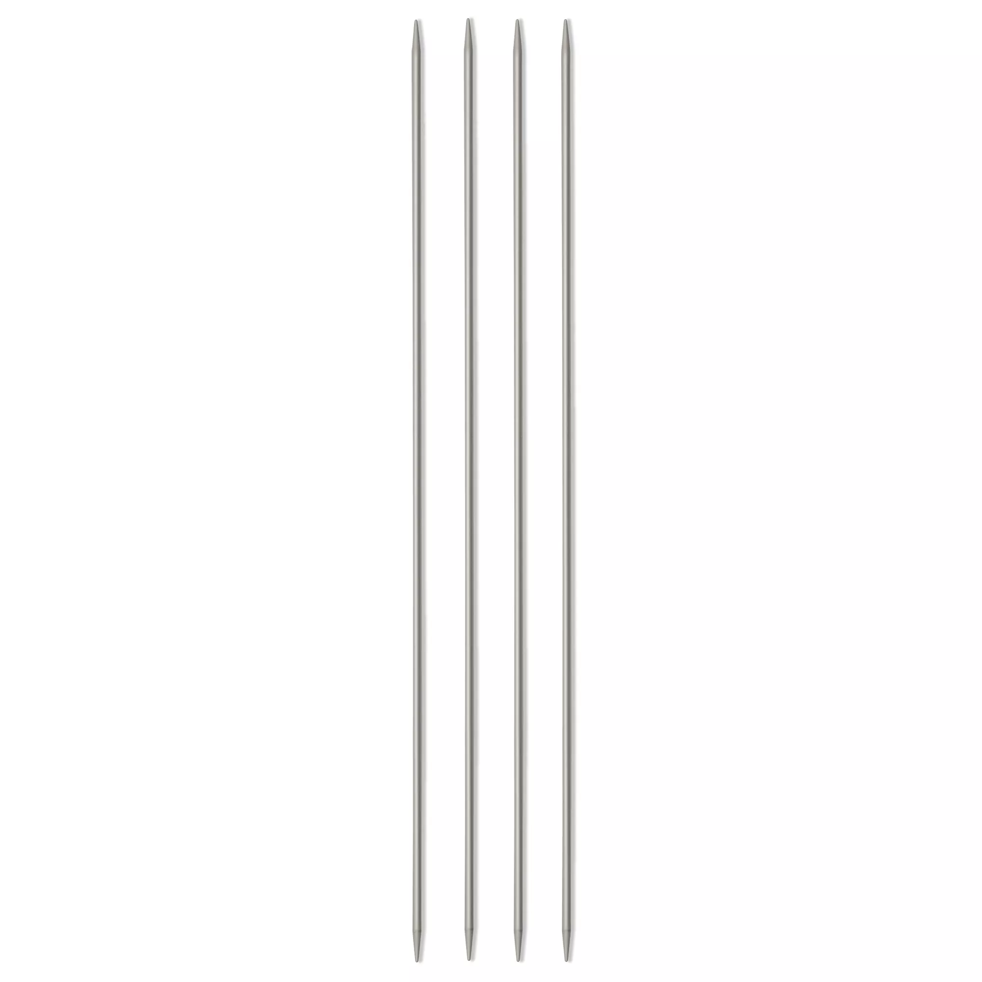 Double-pointed knitting needles, 40cm, 4.00mm, pearl grey