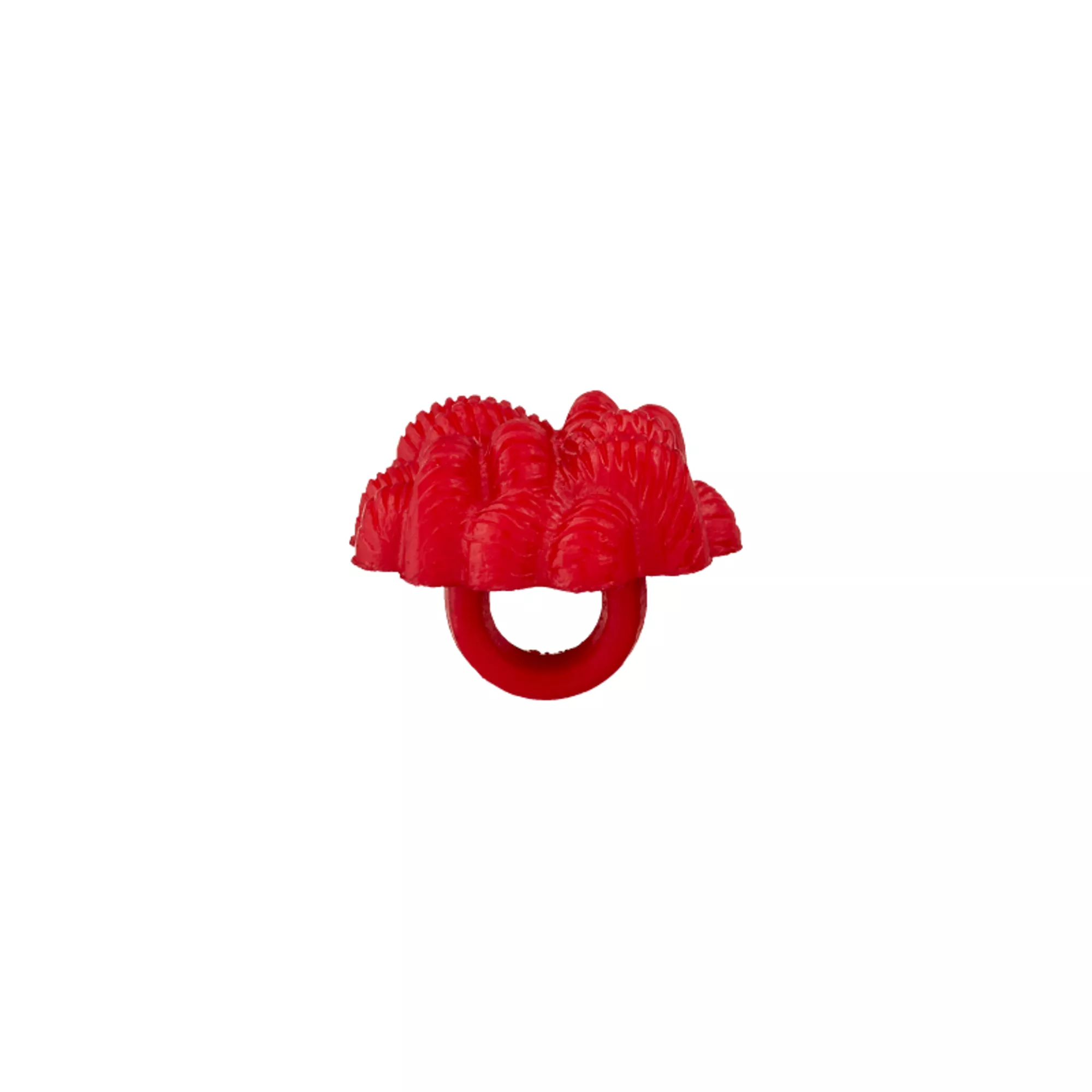 Bouton polyamide pied, Motif passementerie