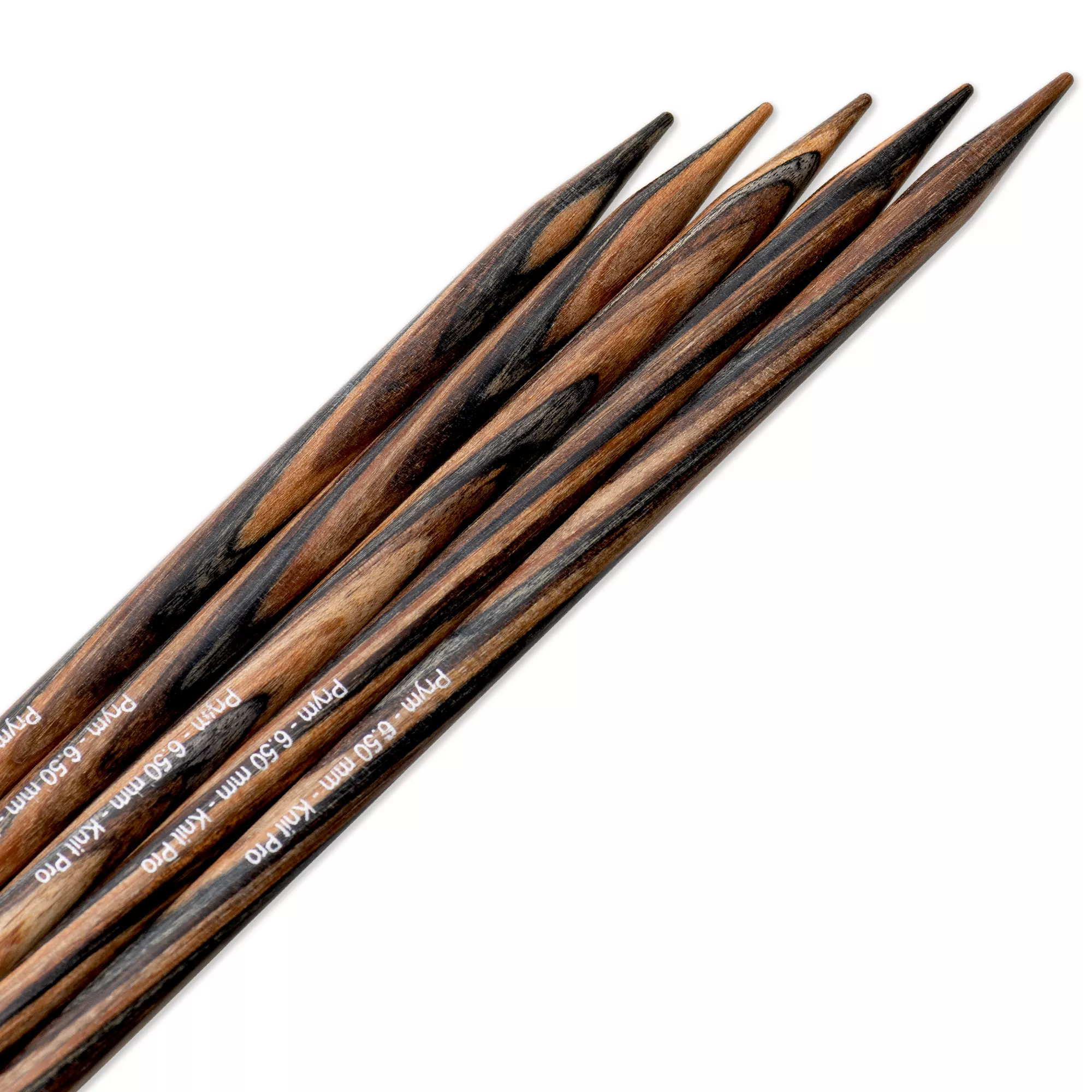 Double-pointed knitting needles, Natural, 20cm, 6.50mm