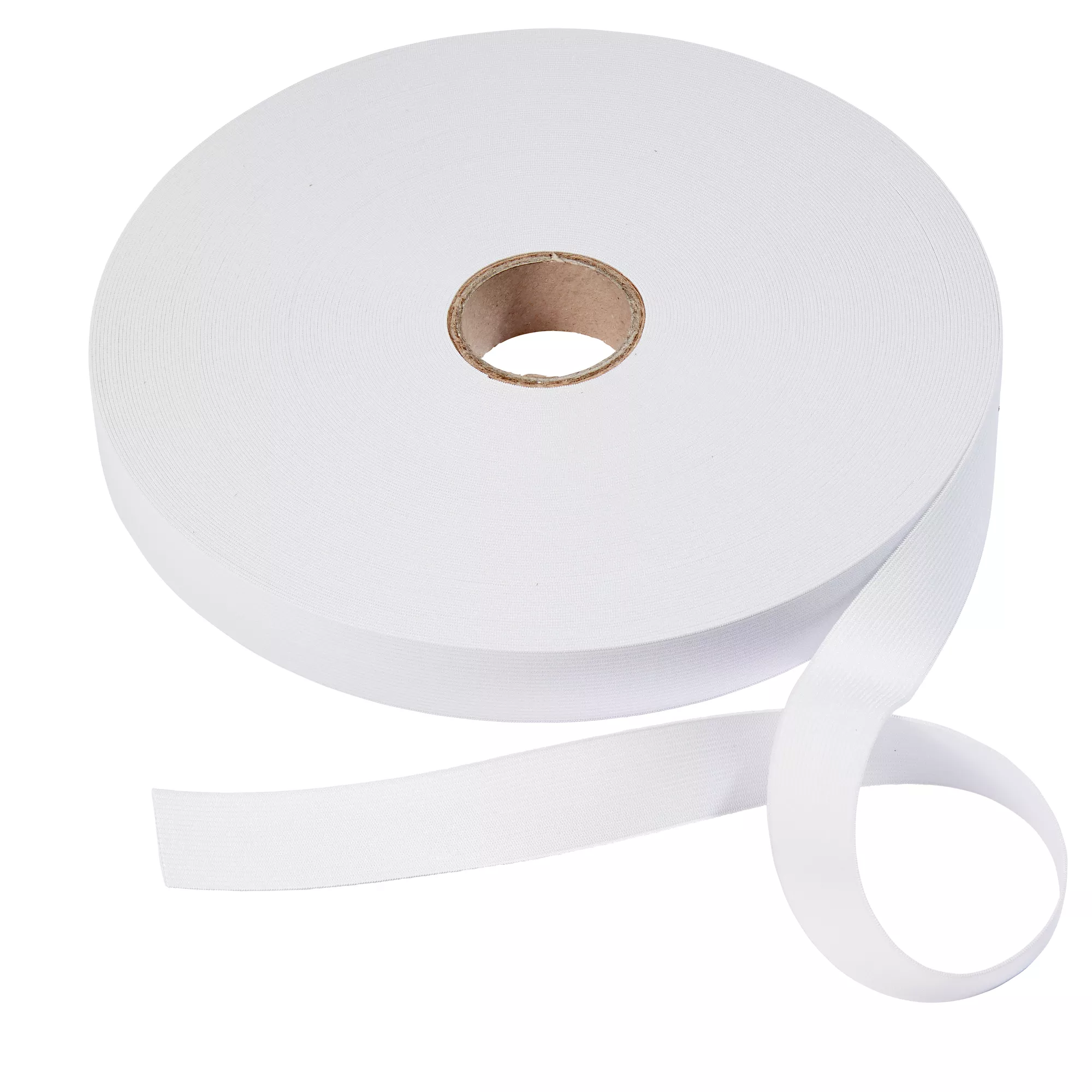 Nastro elastico soffice, 30mm, bianco, 50m