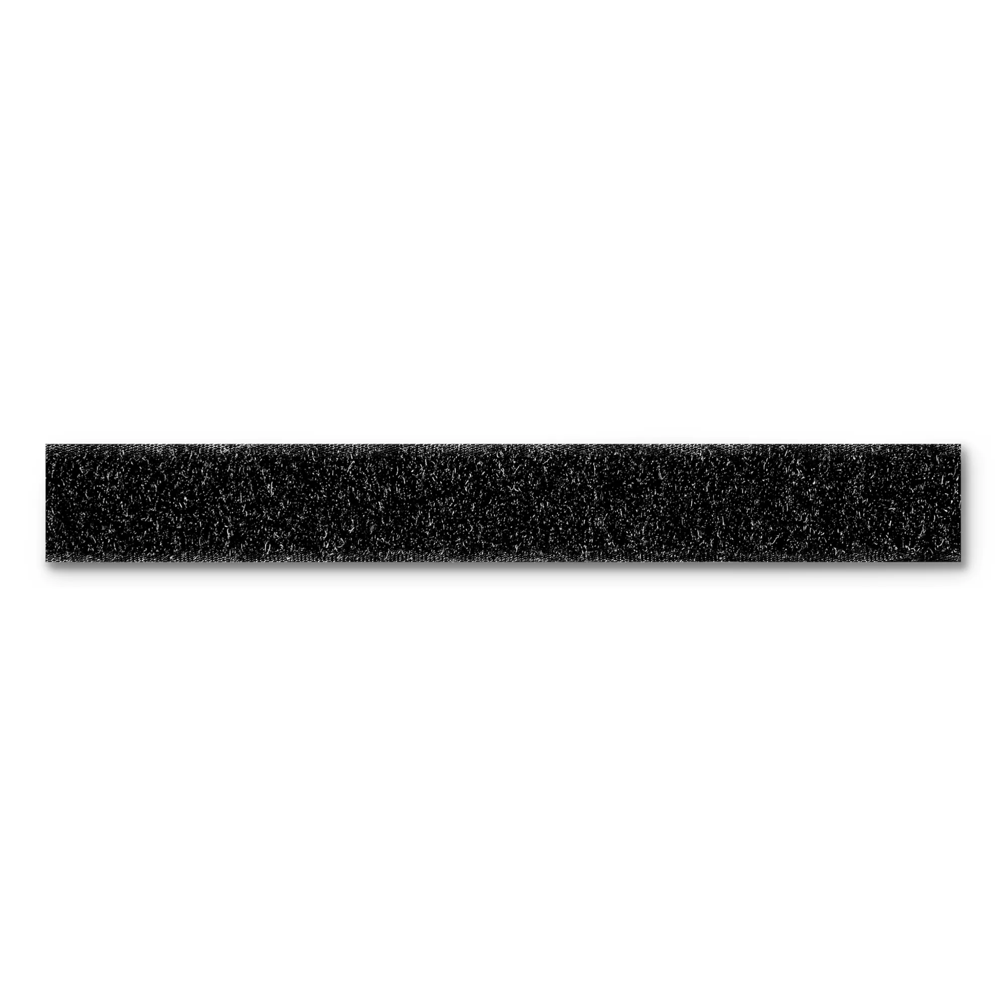 Loop tape, self-adhesive, 20mm, black