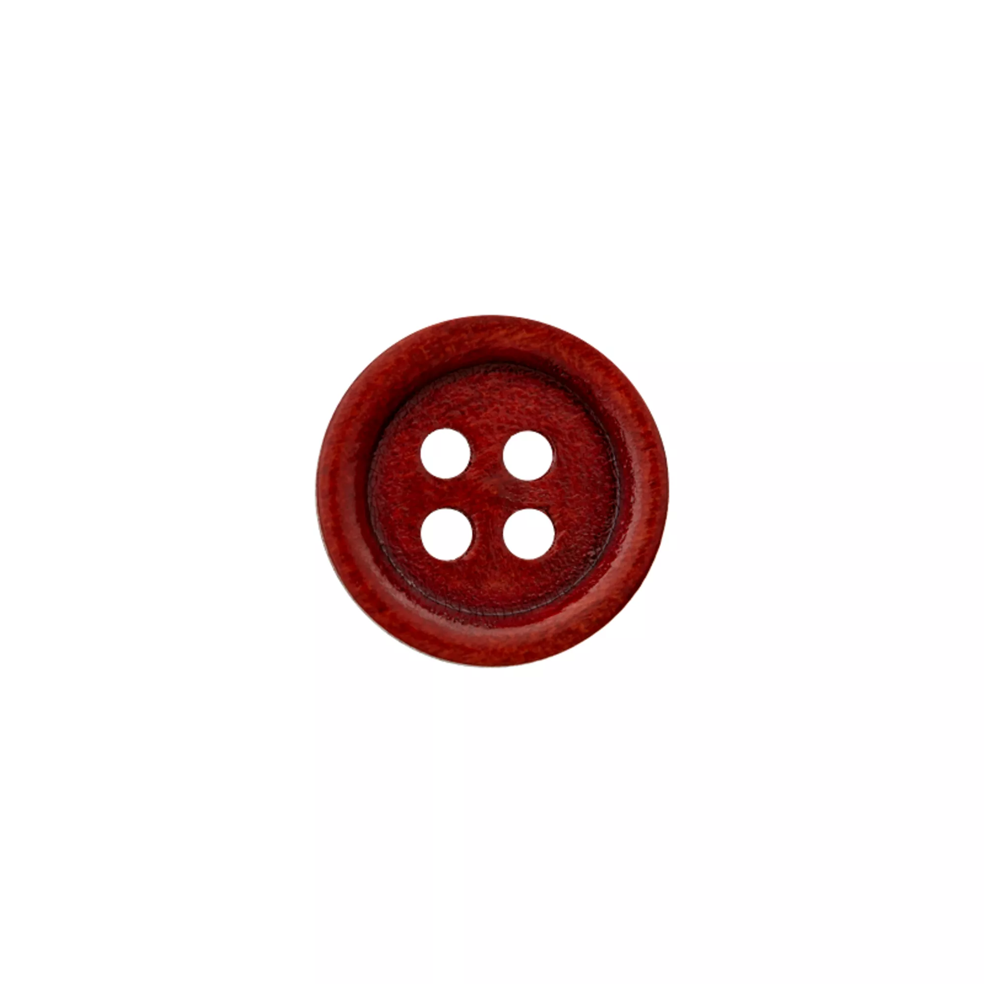 Bouton bois 4-trous