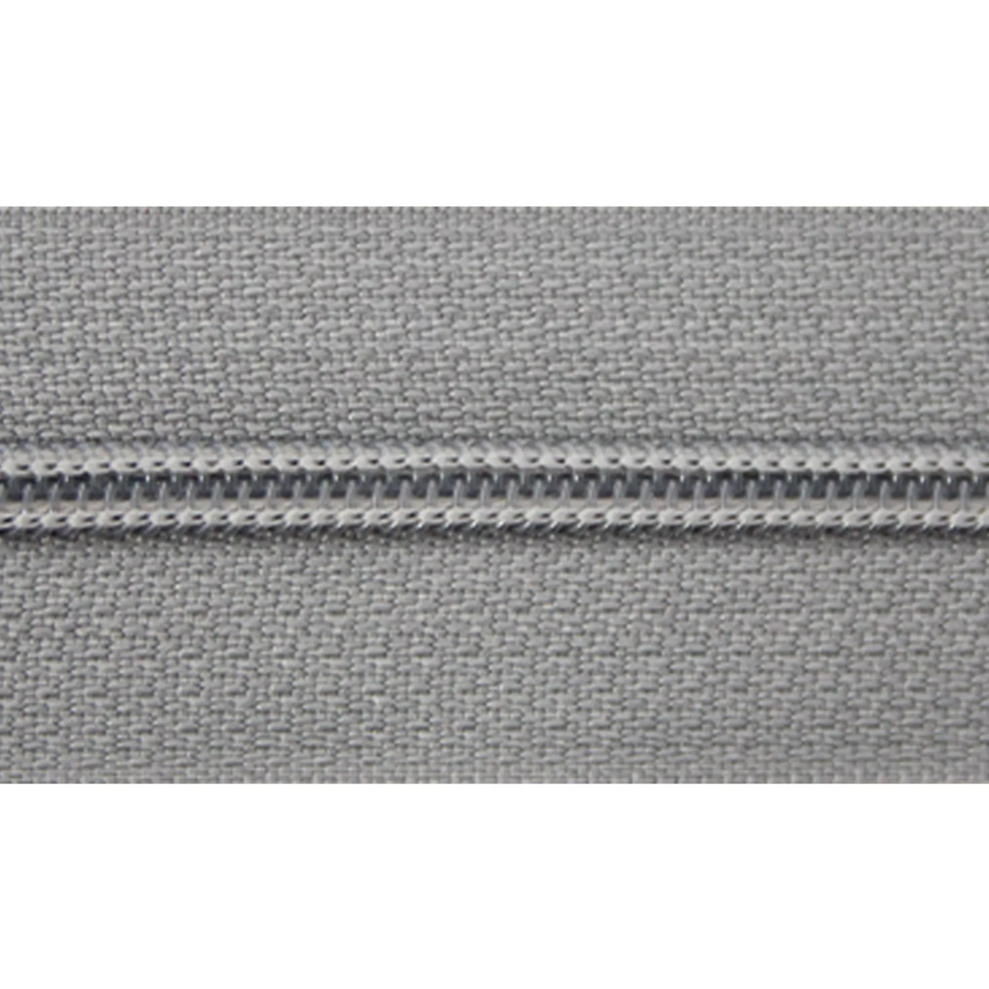 Endless zipper 3mm grey