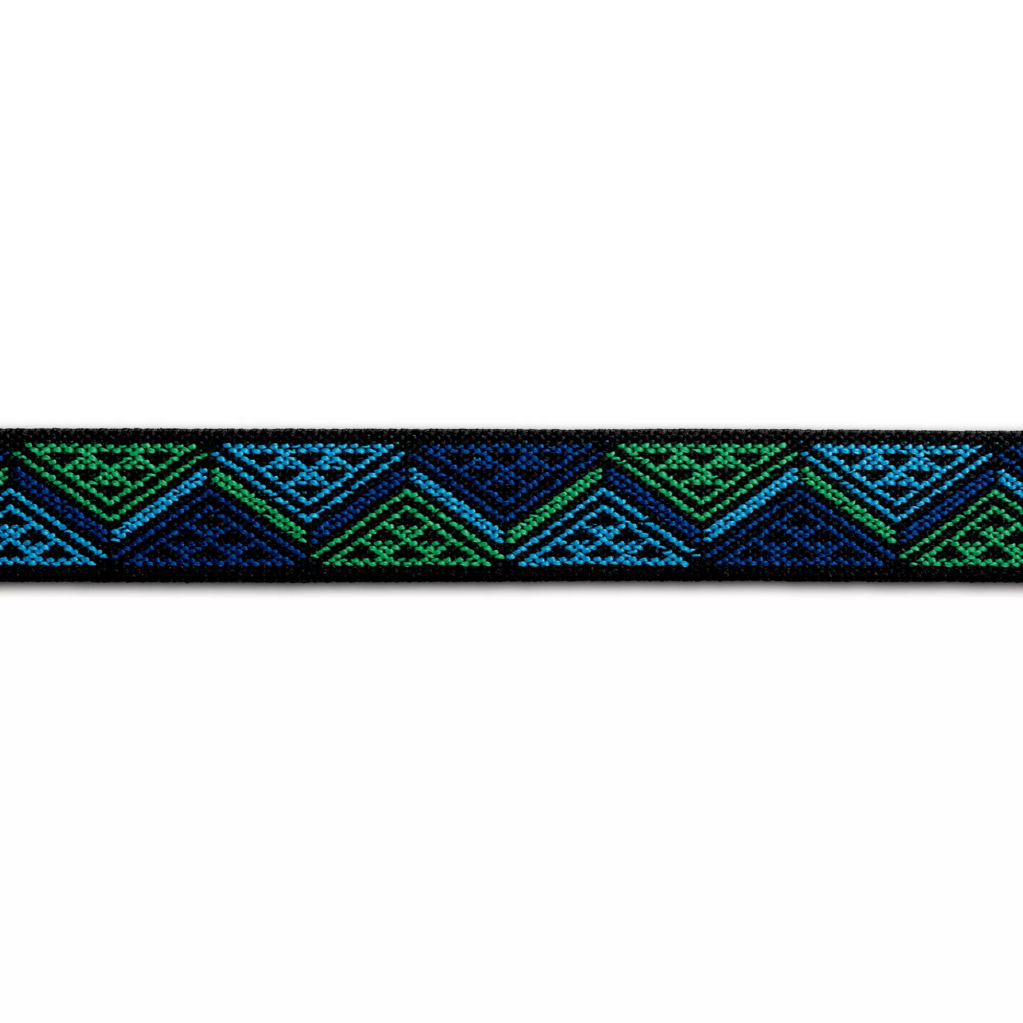 Color elastic, 25mm, triangle blue