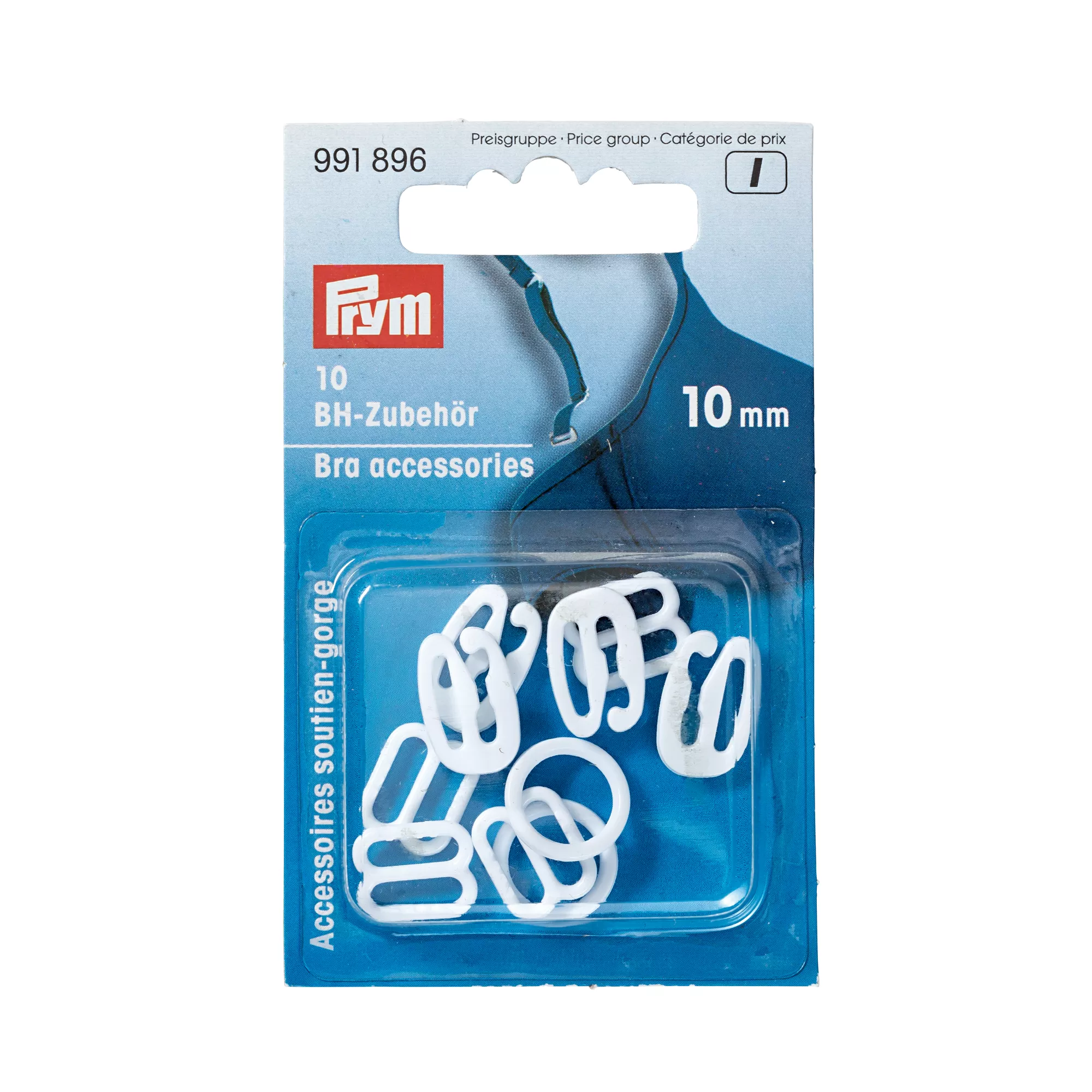 Accesorios de sostén, 18mm, transparente