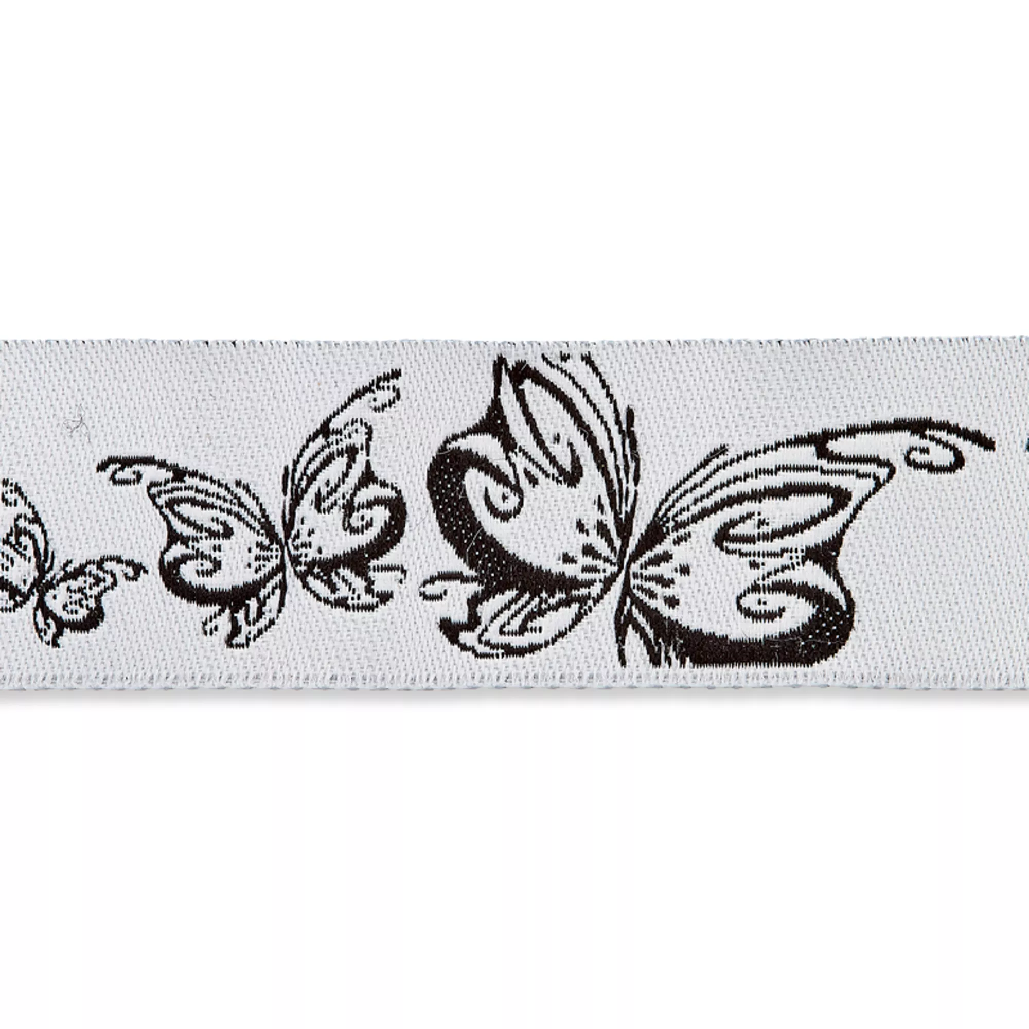 Jacquard braid butterfly