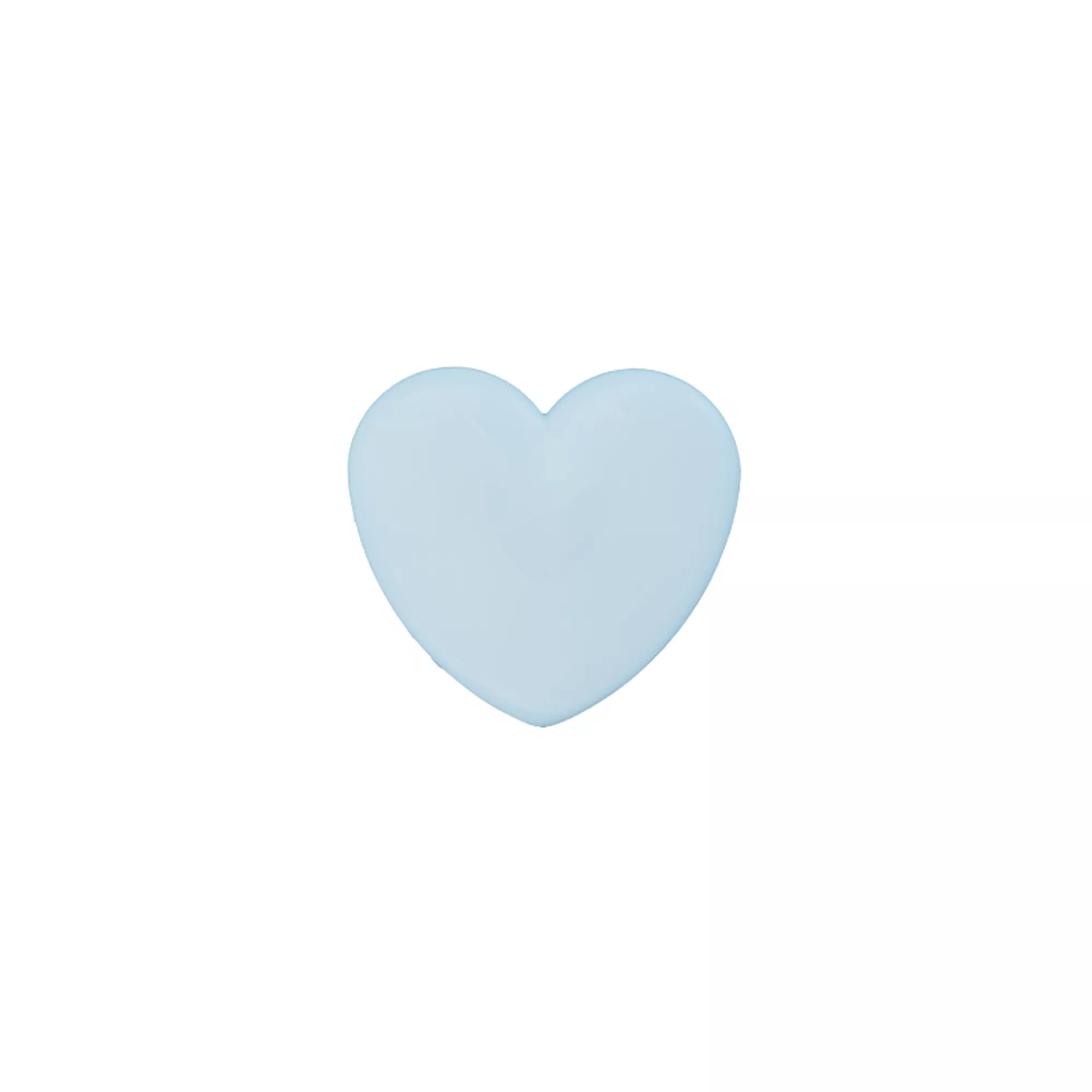Polyester button Heart shank