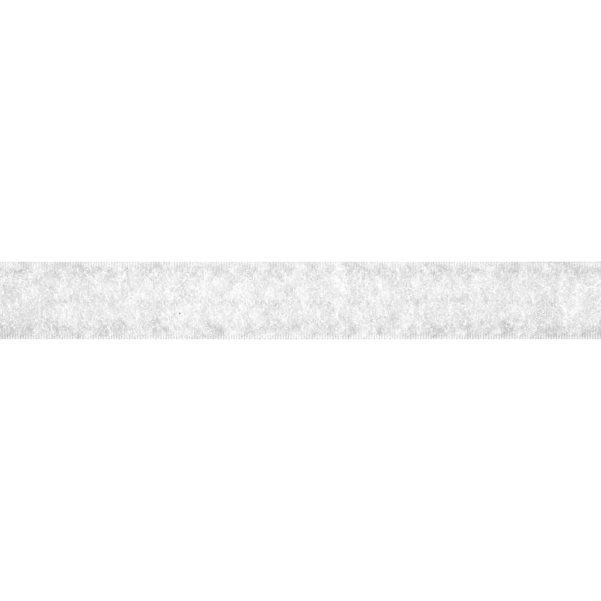 Loop tape, self-adhesive, 50mm, white