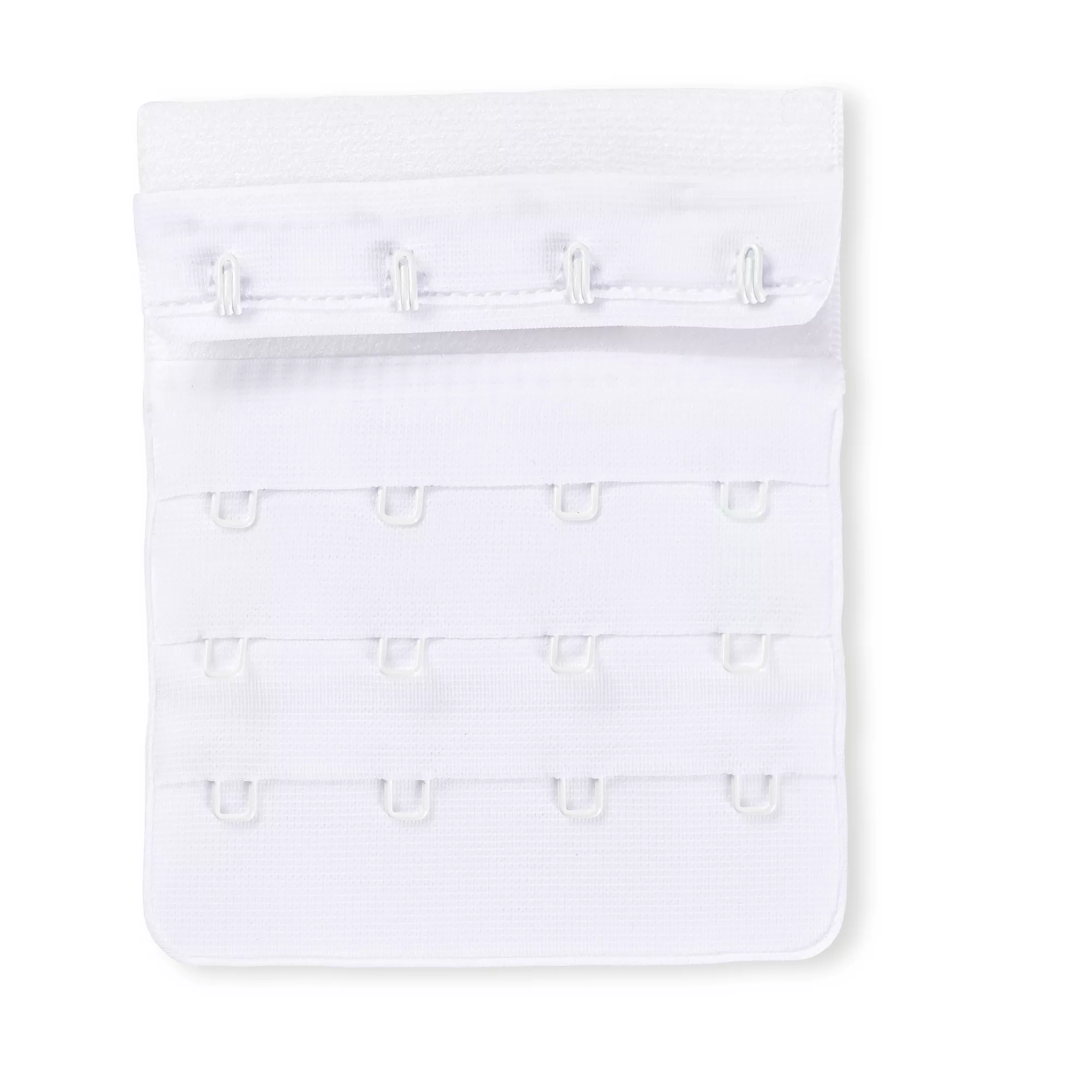 Allarga reggiseno, 3x4 ganci, 75mm, bianco