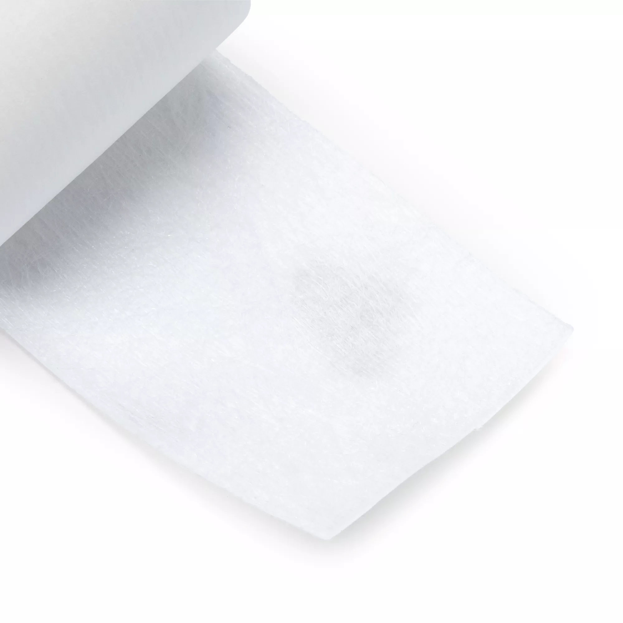 Hemming web with backing paper