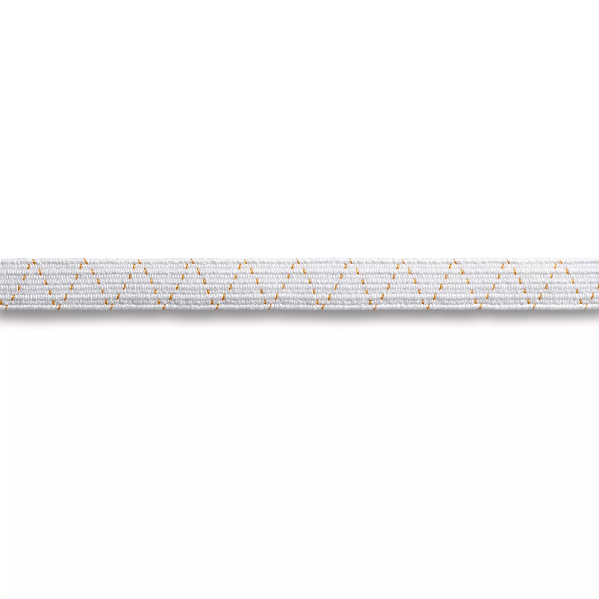 Elastico lavabile, 10mm, bianco, 25m