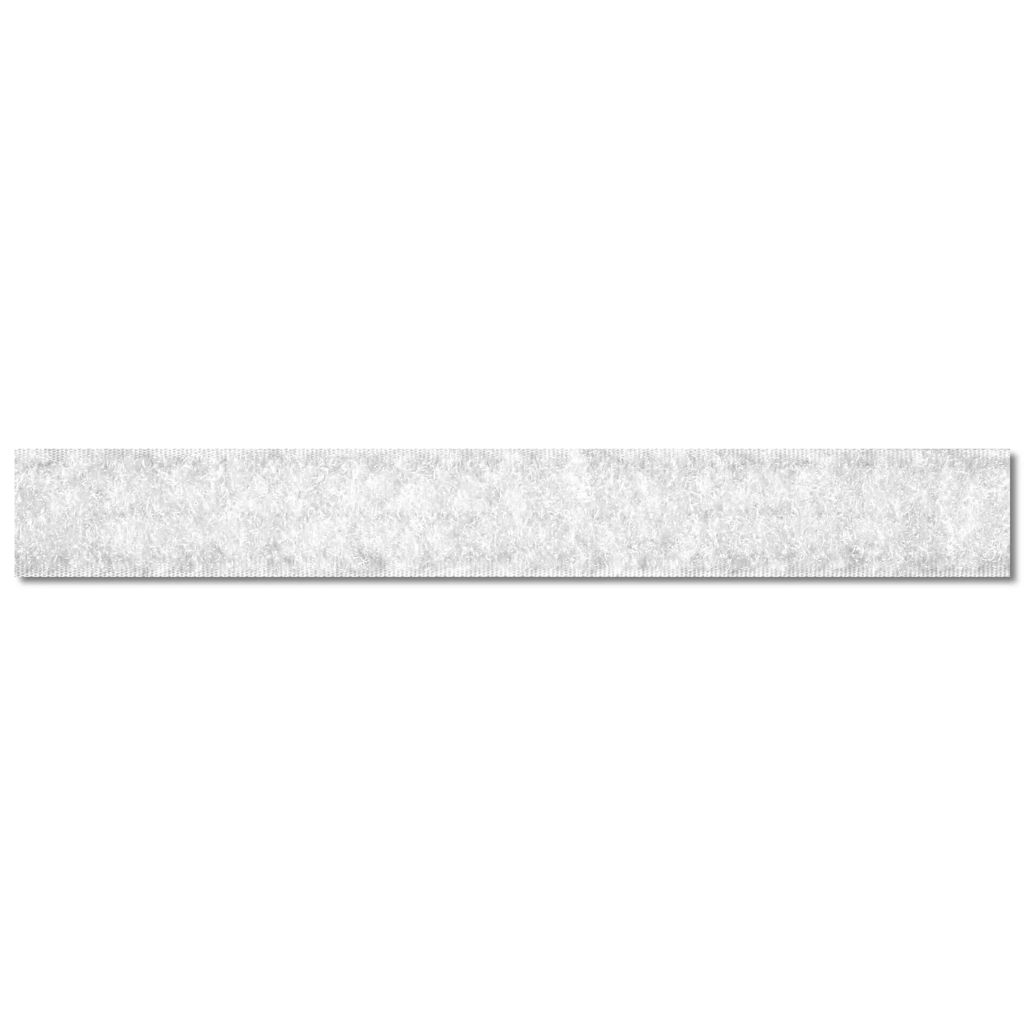 Loop tape, self-adhesive, 20mm, white