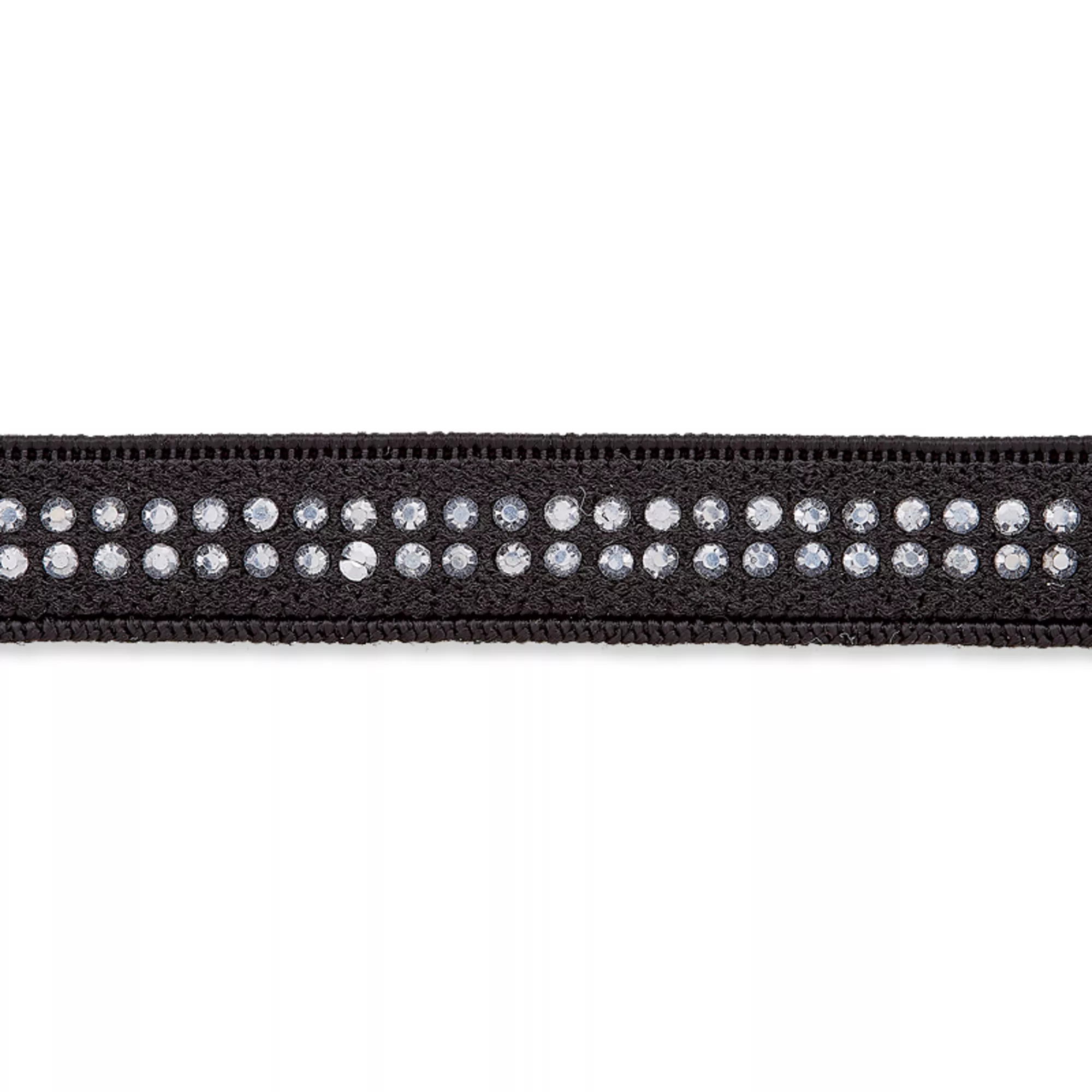 Rhinestone ribbon, elastic