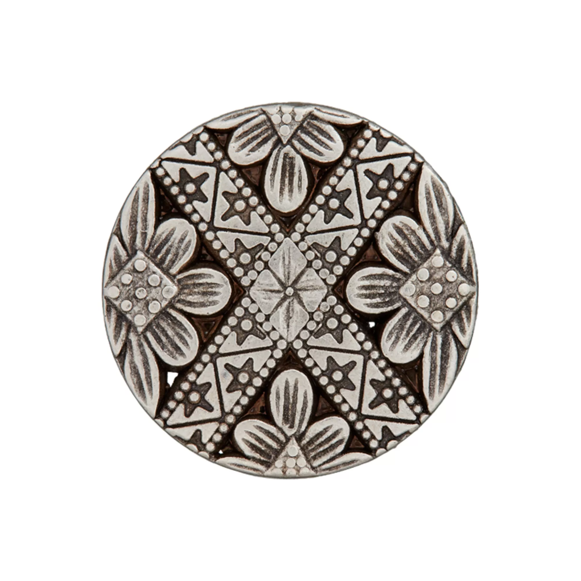 Metal button shank