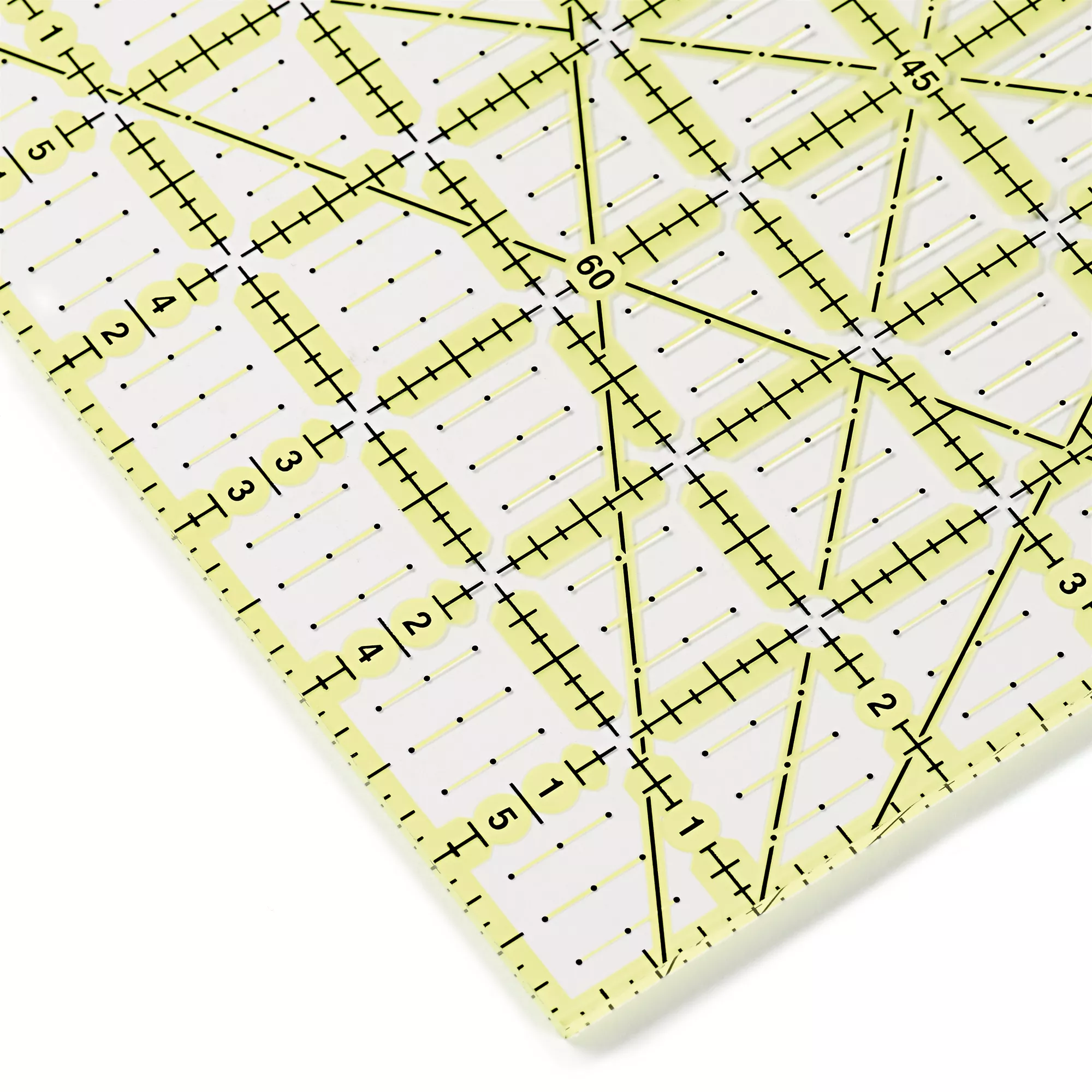 Omnigrip non-slip ruler, 6x12inch