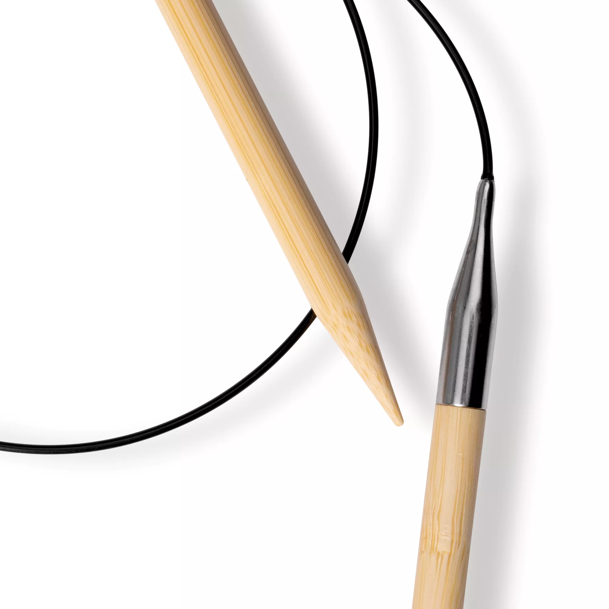 Aiguille à tricoter circulaire Bambou Prym 1530, 80cm, 8,00mm