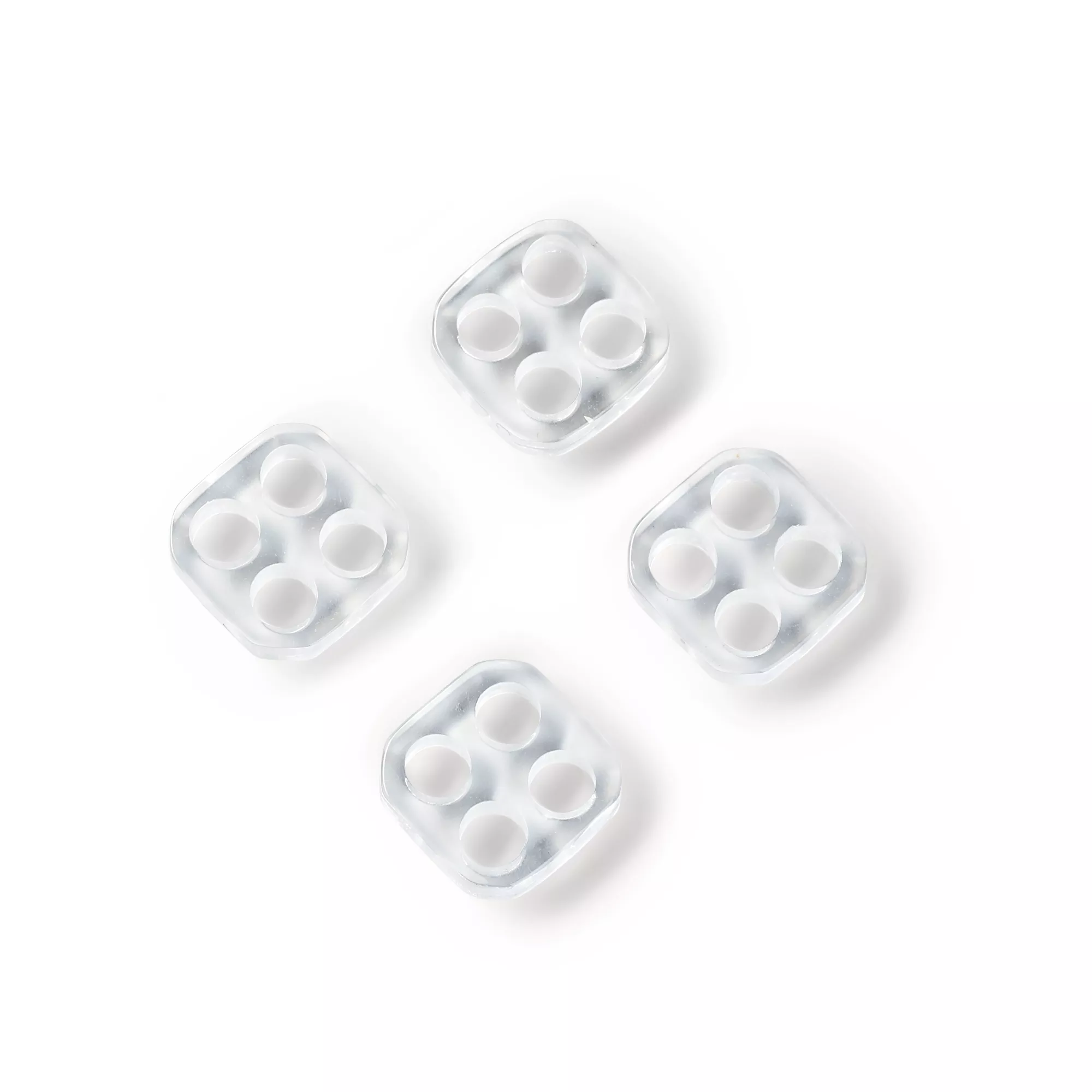 Counter buttons, transparent