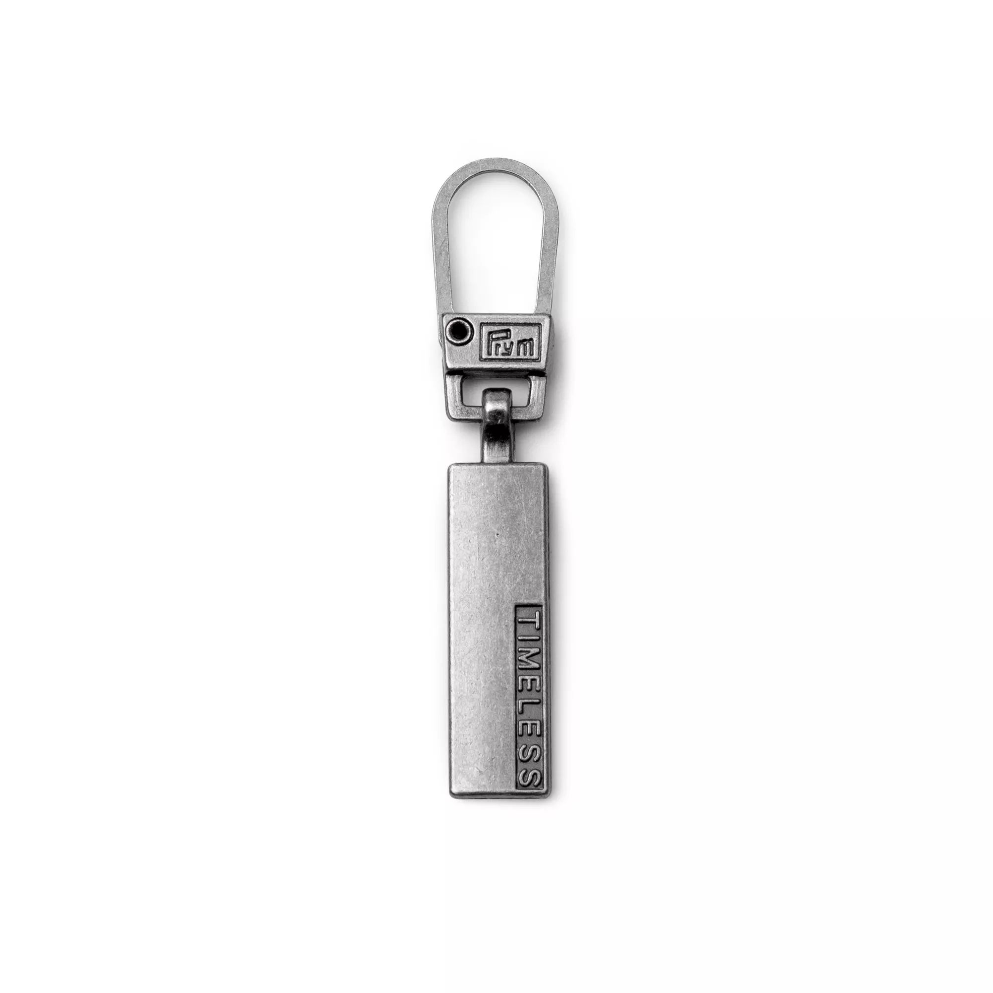 Zip puller classic TIMELESS, antique silver