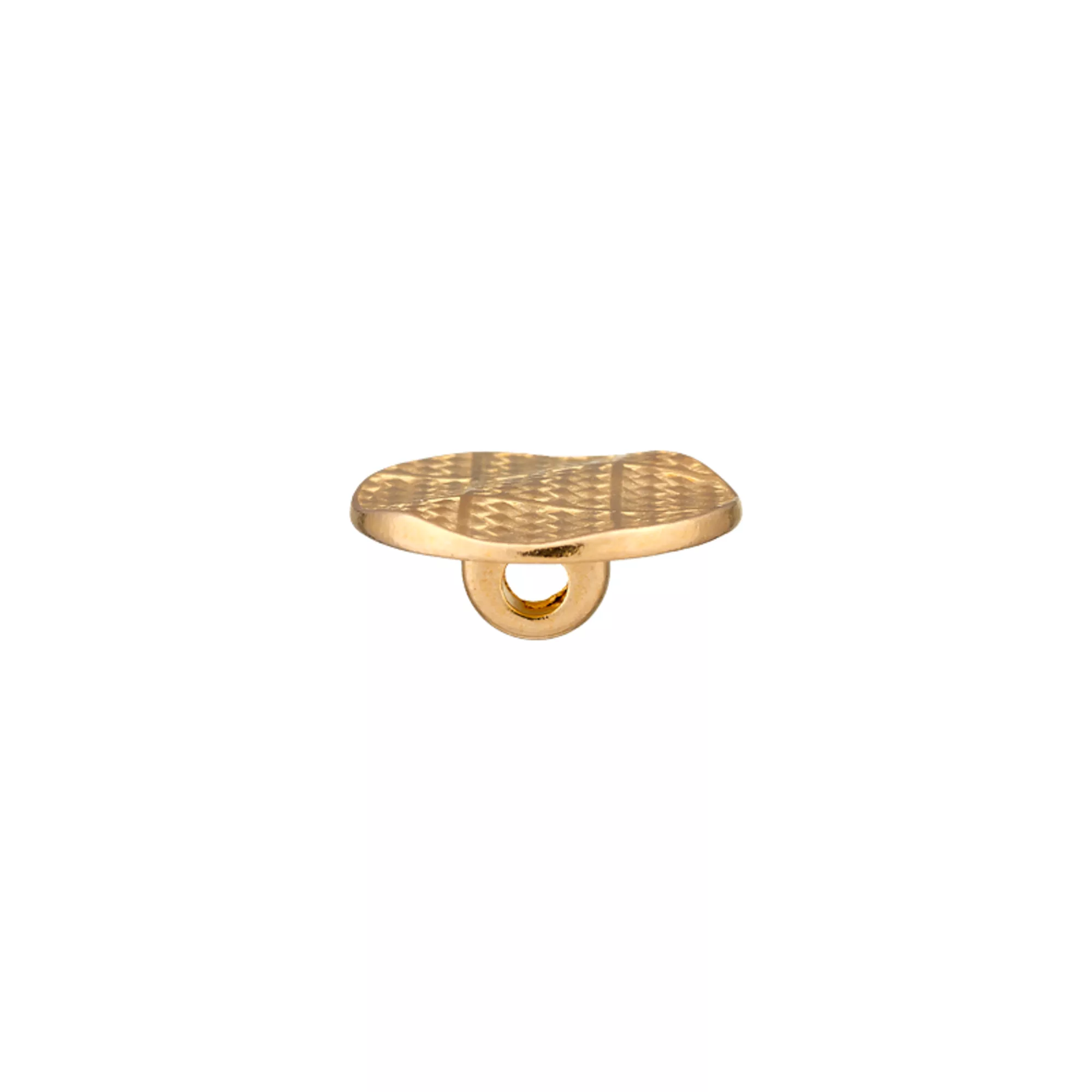 Bouton métal pied