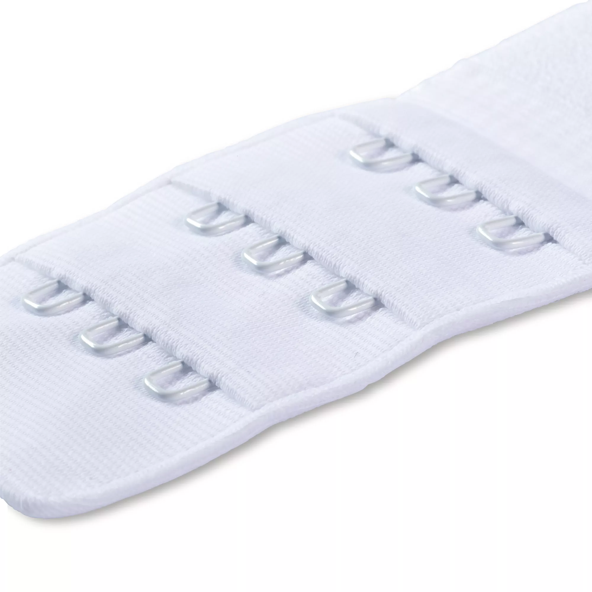 Bra extender, 3x3 Hook, 40mm, white