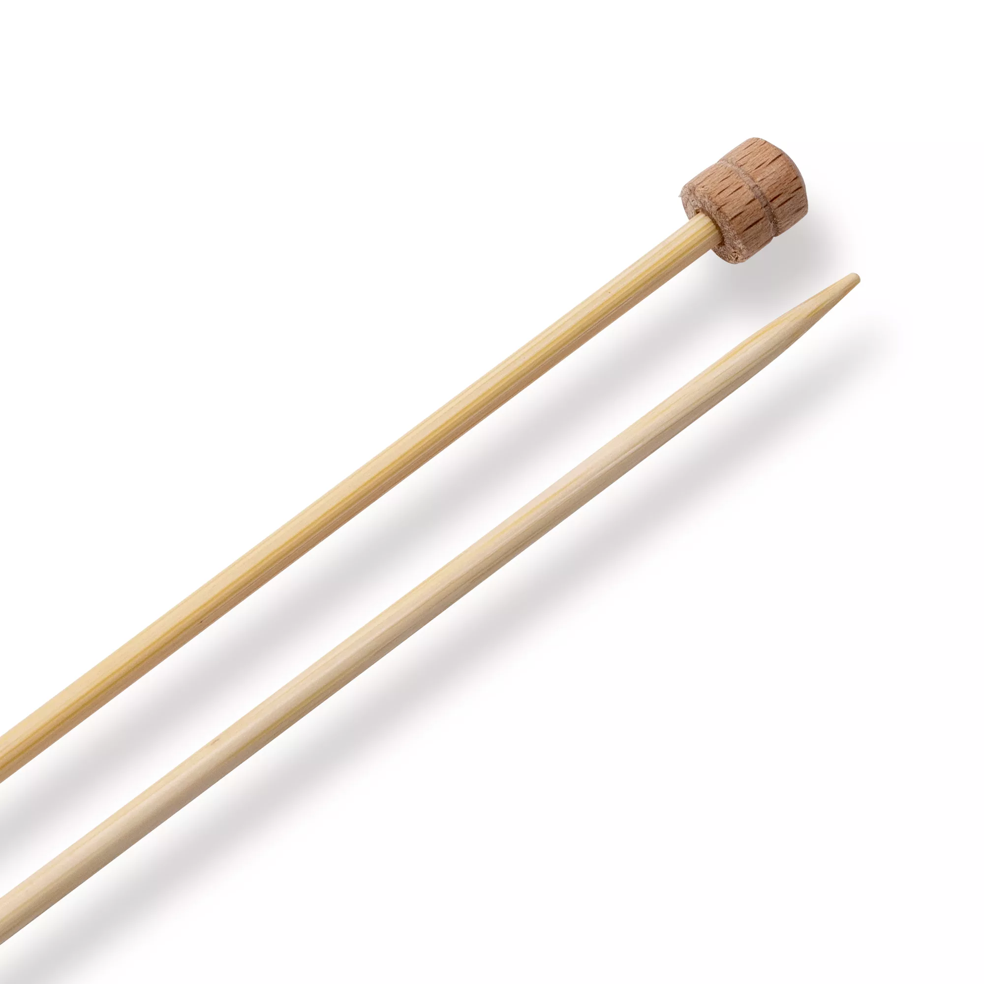 Single-pointed knitting needles Prym 1530, bamboo, 33cm, 2.75mm
