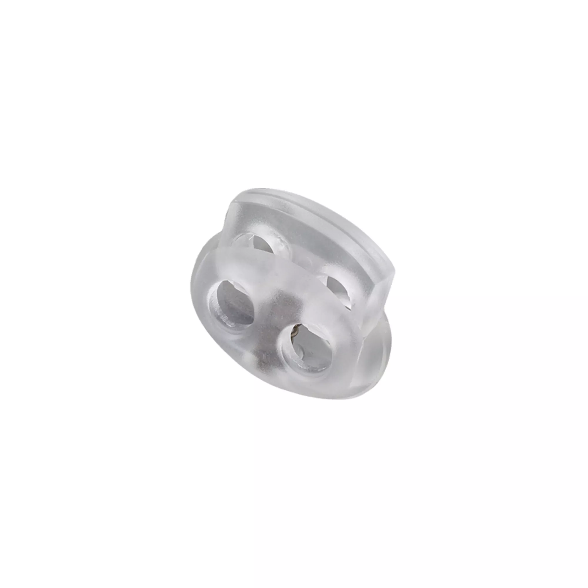 Bloccacordoncini/cunicolo 3mm, 2 fori