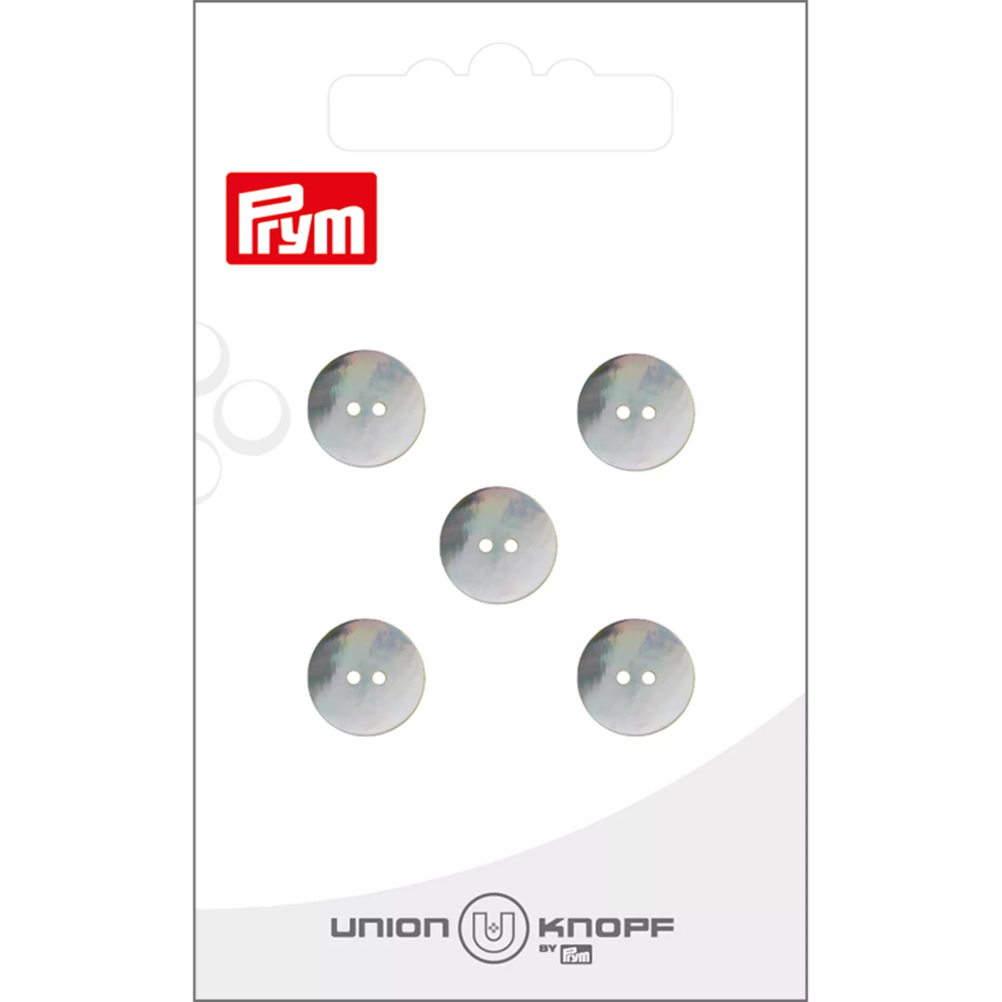 Bouton nacre 2-trous 