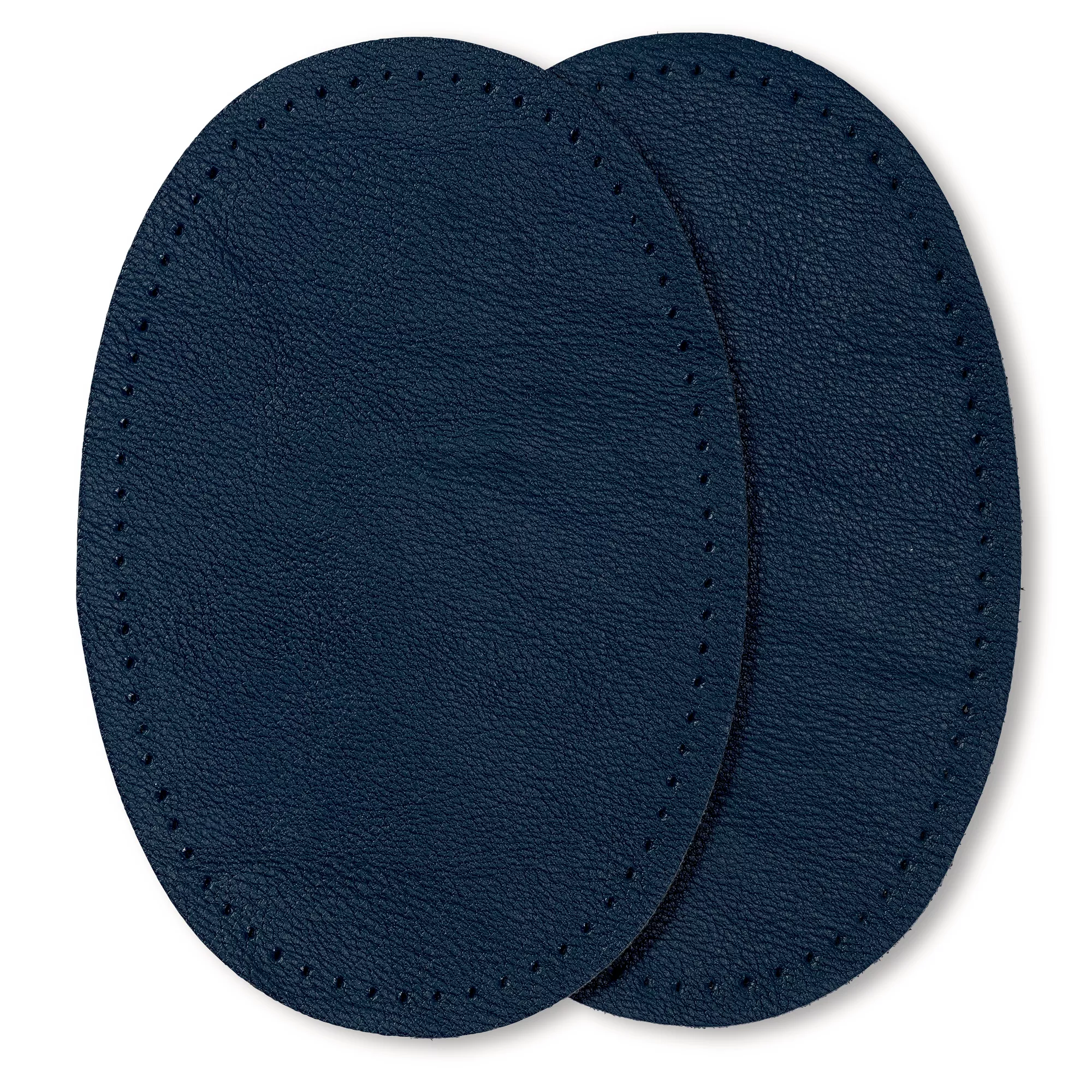 Patches Nappaleder-Imitat zum Aufnähen, 9 x 13,5cm, dunkelblau