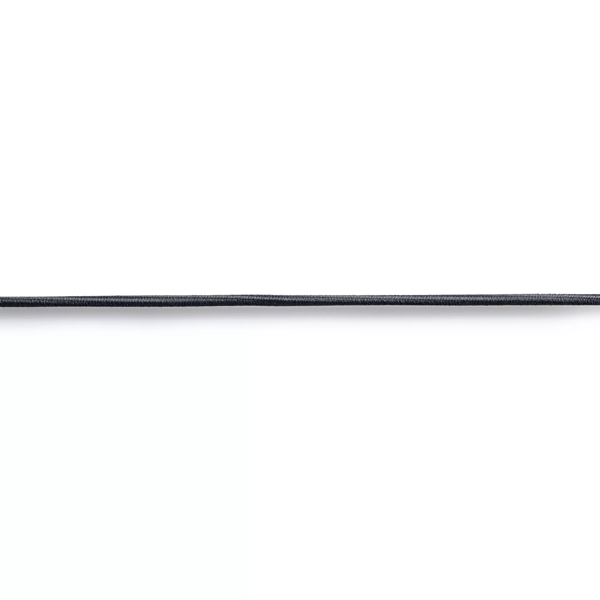 Cordoncino elastico, 2,5mm, grigio, 3m