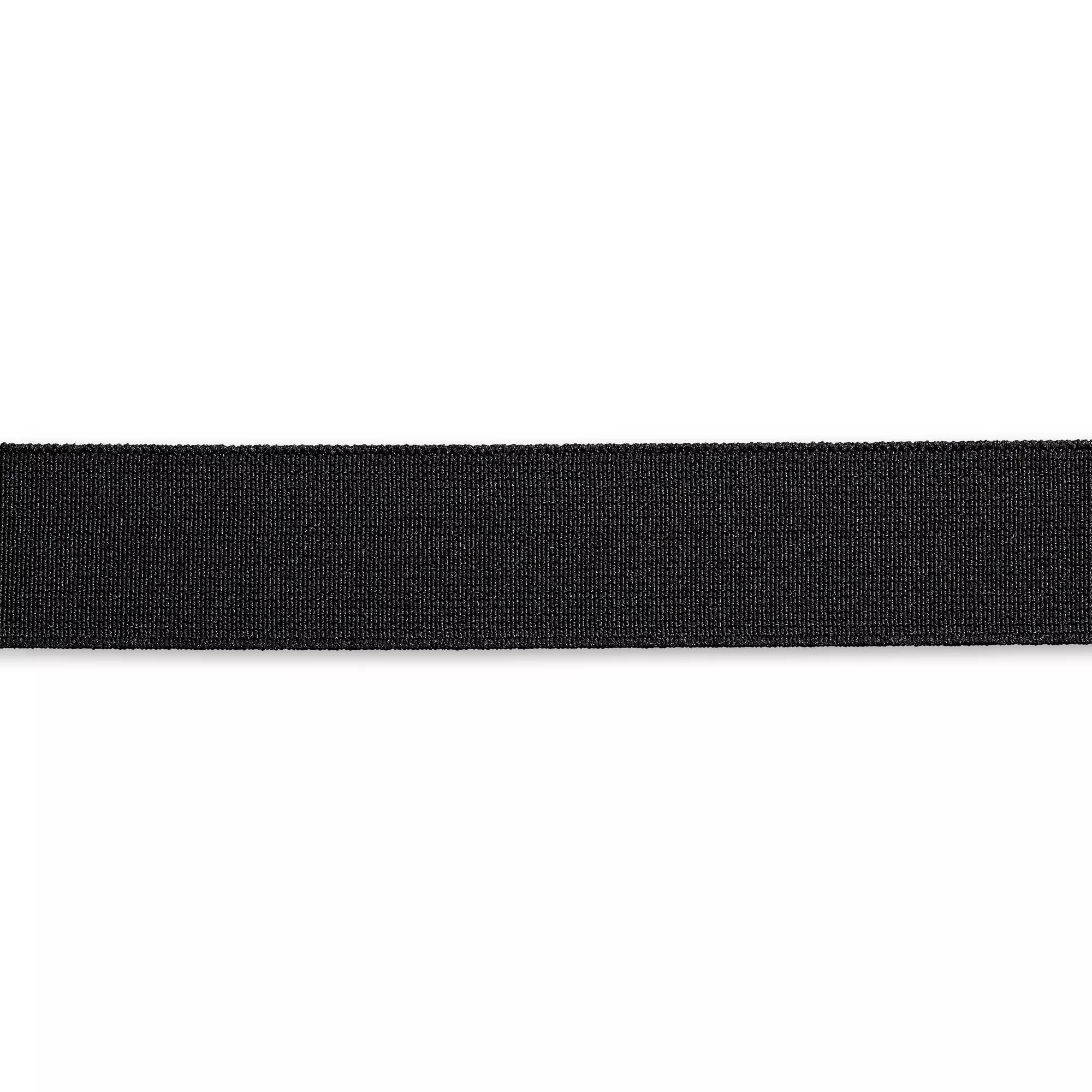 Elastic tape, strong, 25mm, black, 25m