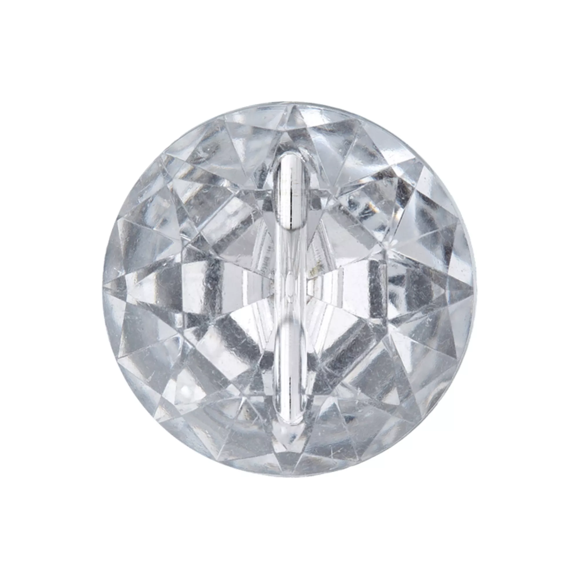 Polyester button Crystal