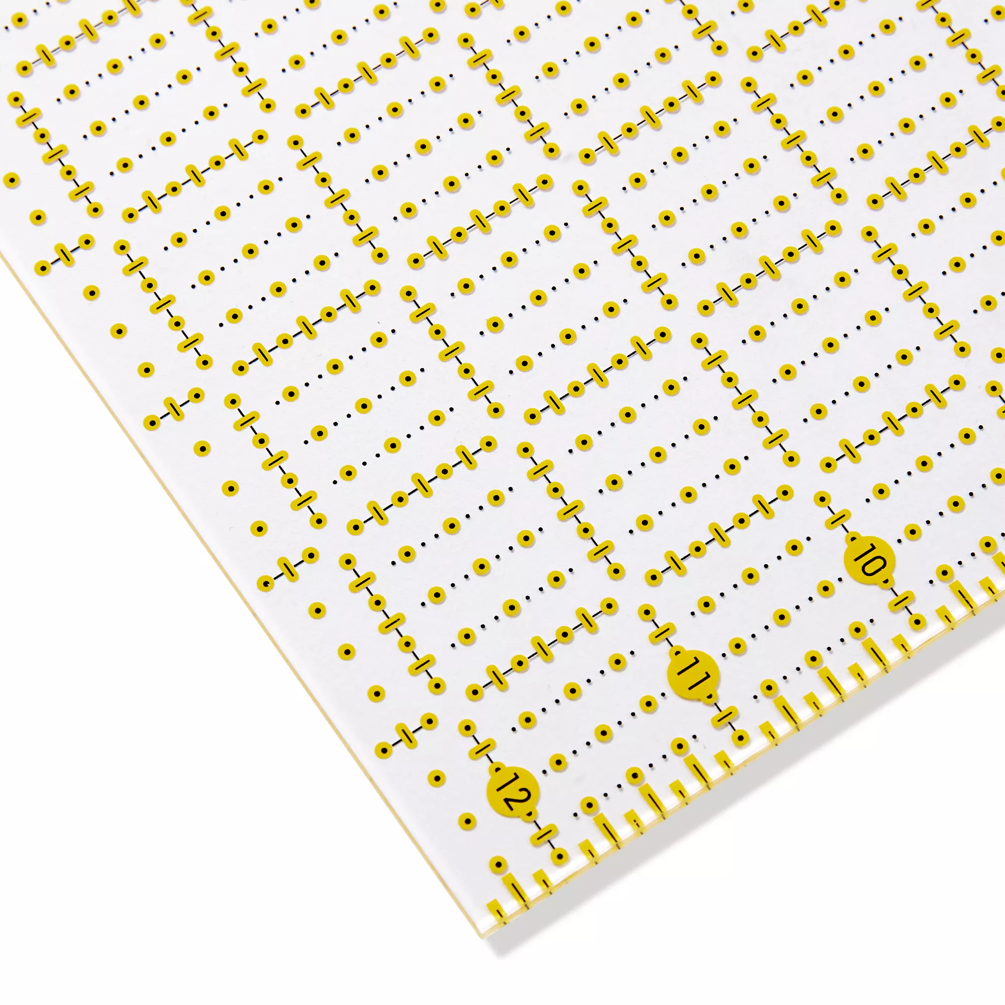 Universal ruler, 12.5x12.5inch