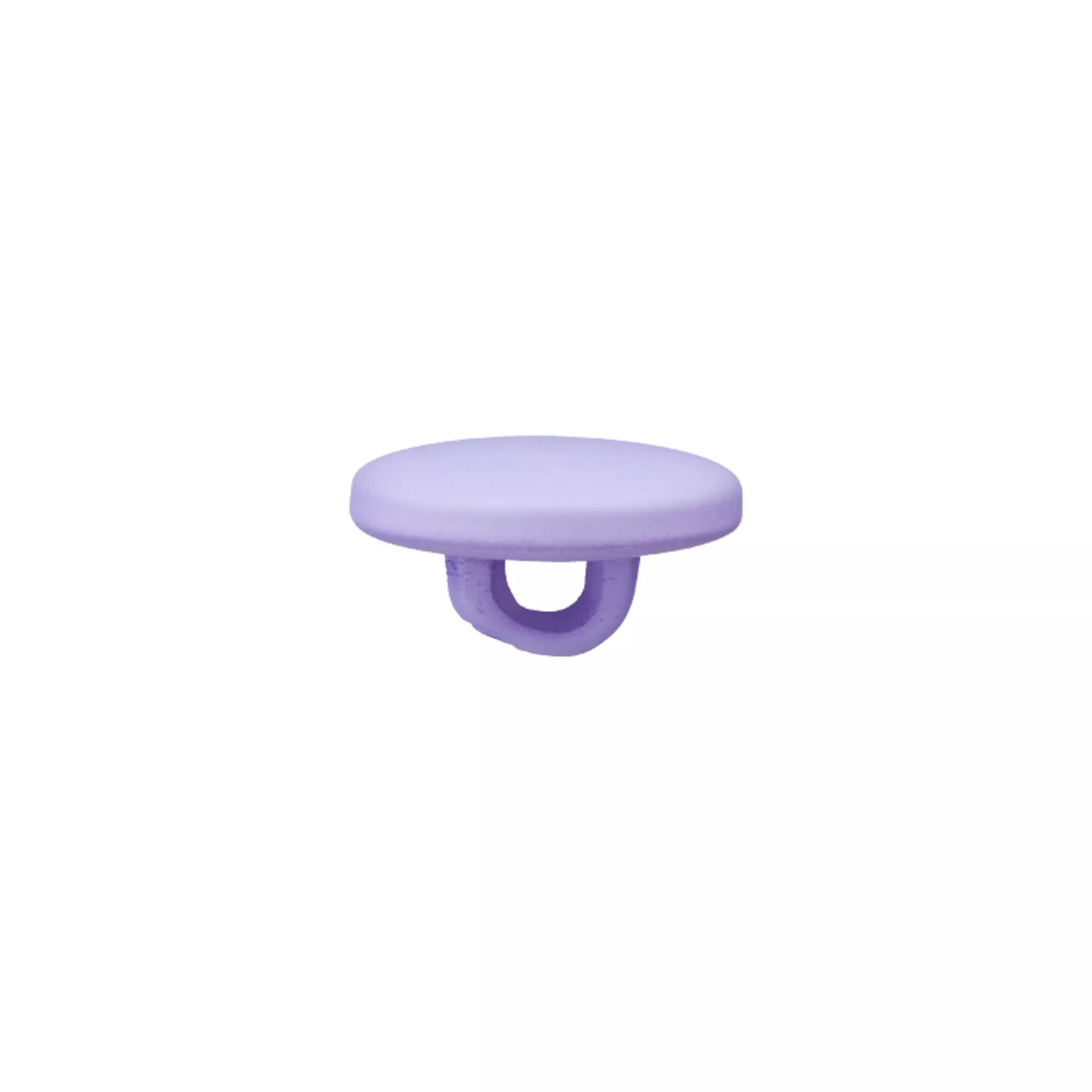 Polyester button shank, recycled